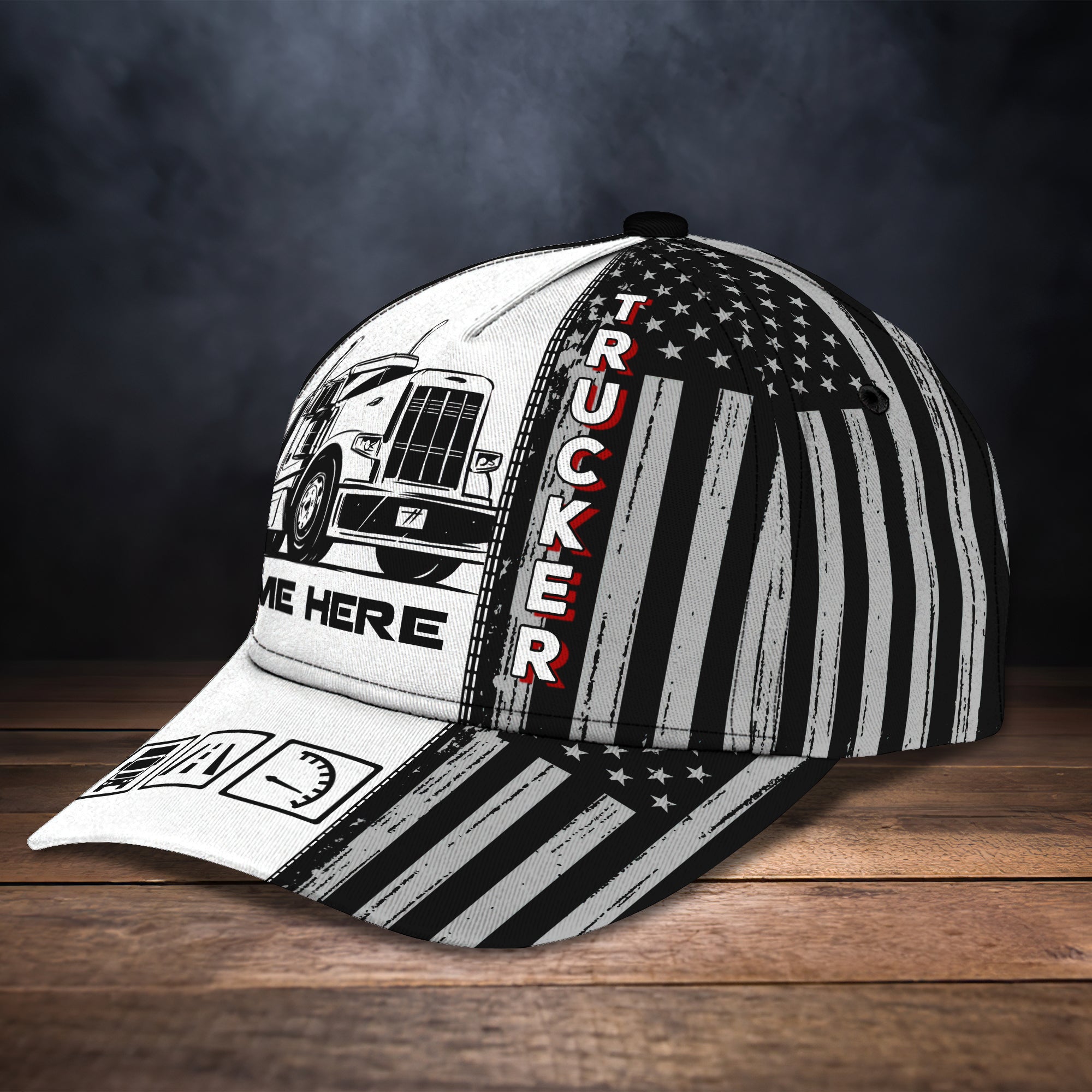 3D Classic Cap Classic Cap Trucker 121 Trucker Hats Custom Hats Gifts For Men & Women