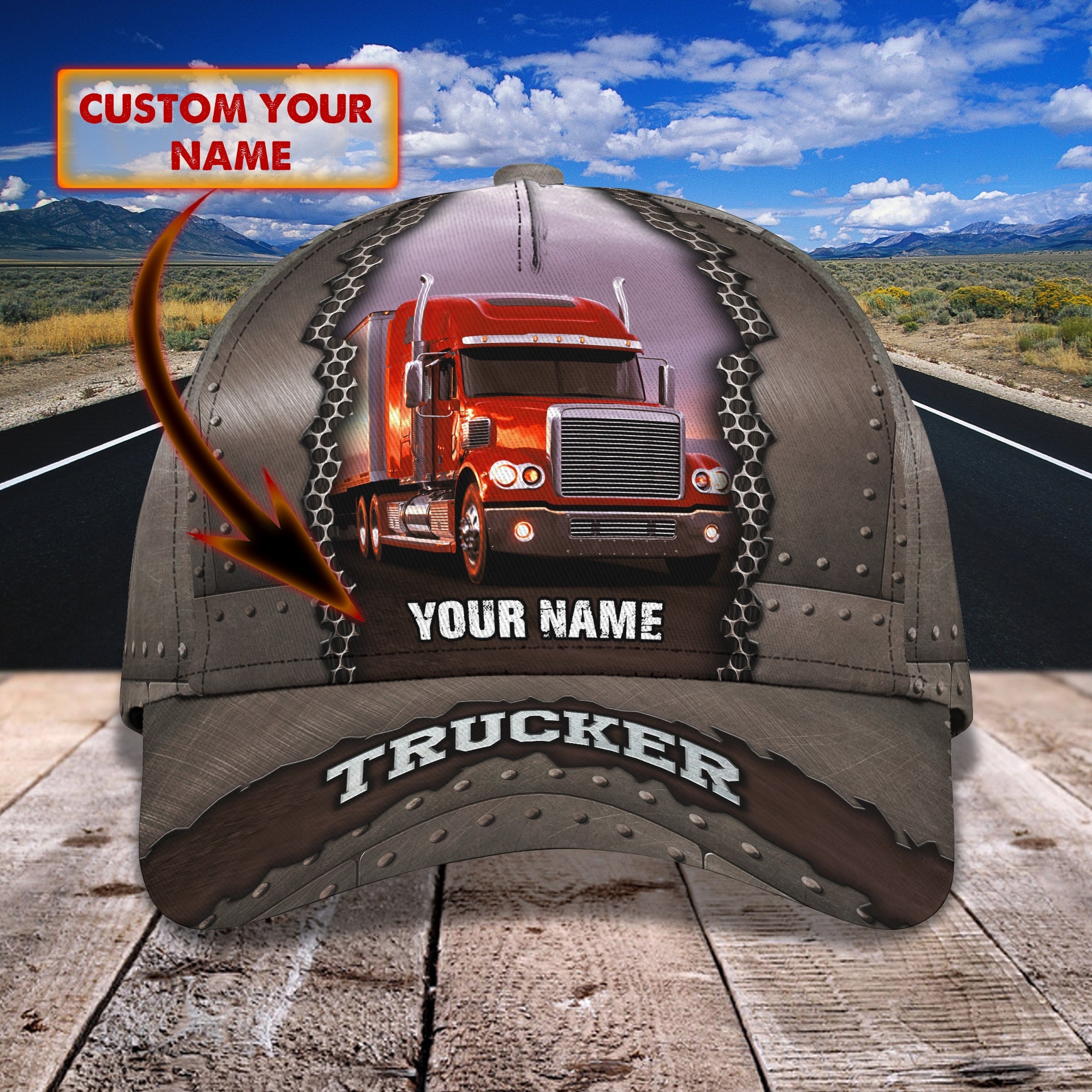 3D Classic Cap Classic Cap Trucker Trucker Hats Custom Hats Gifts For Men & Women