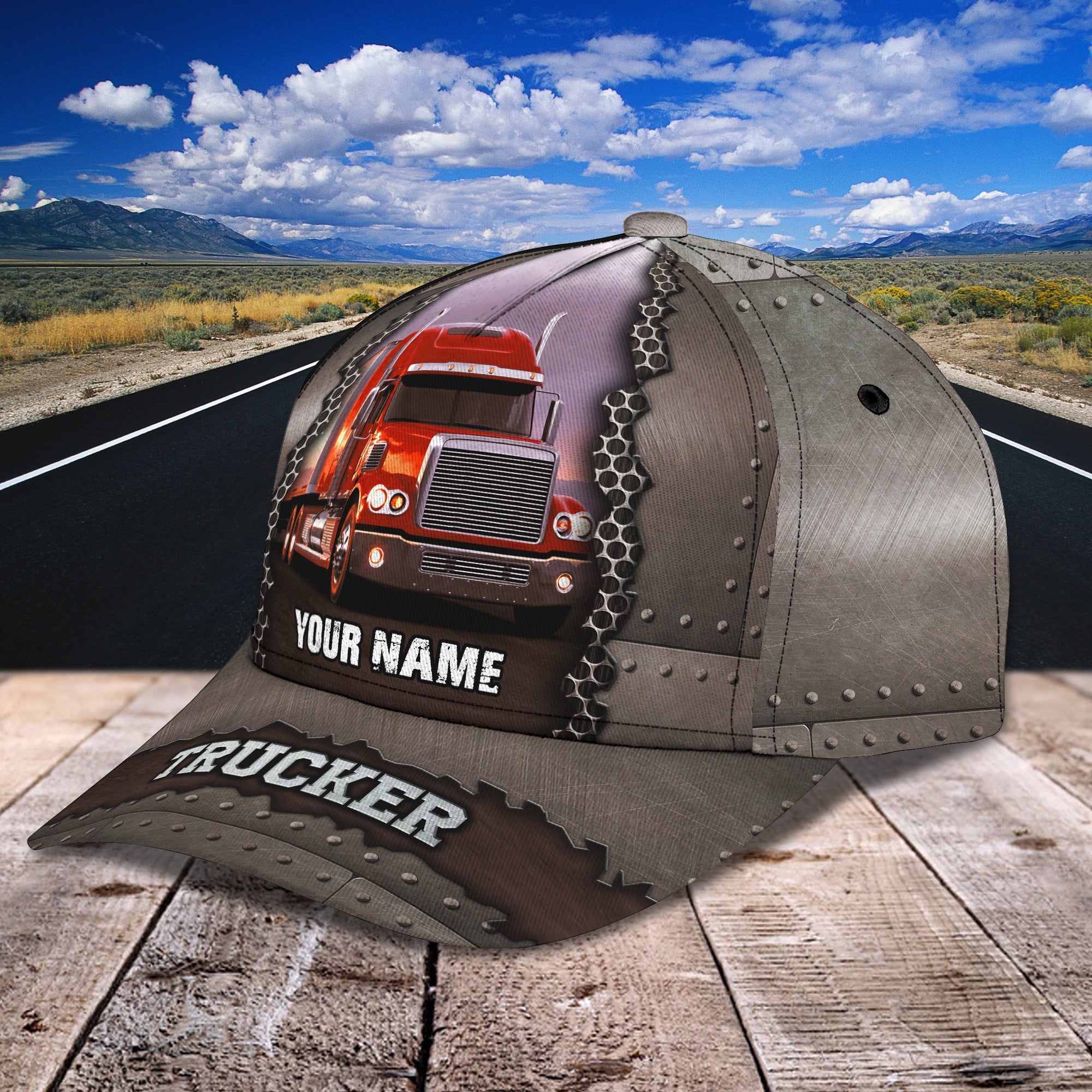 3D Classic Cap Classic Cap Trucker Trucker Hats Custom Hats Gifts For Men & Women