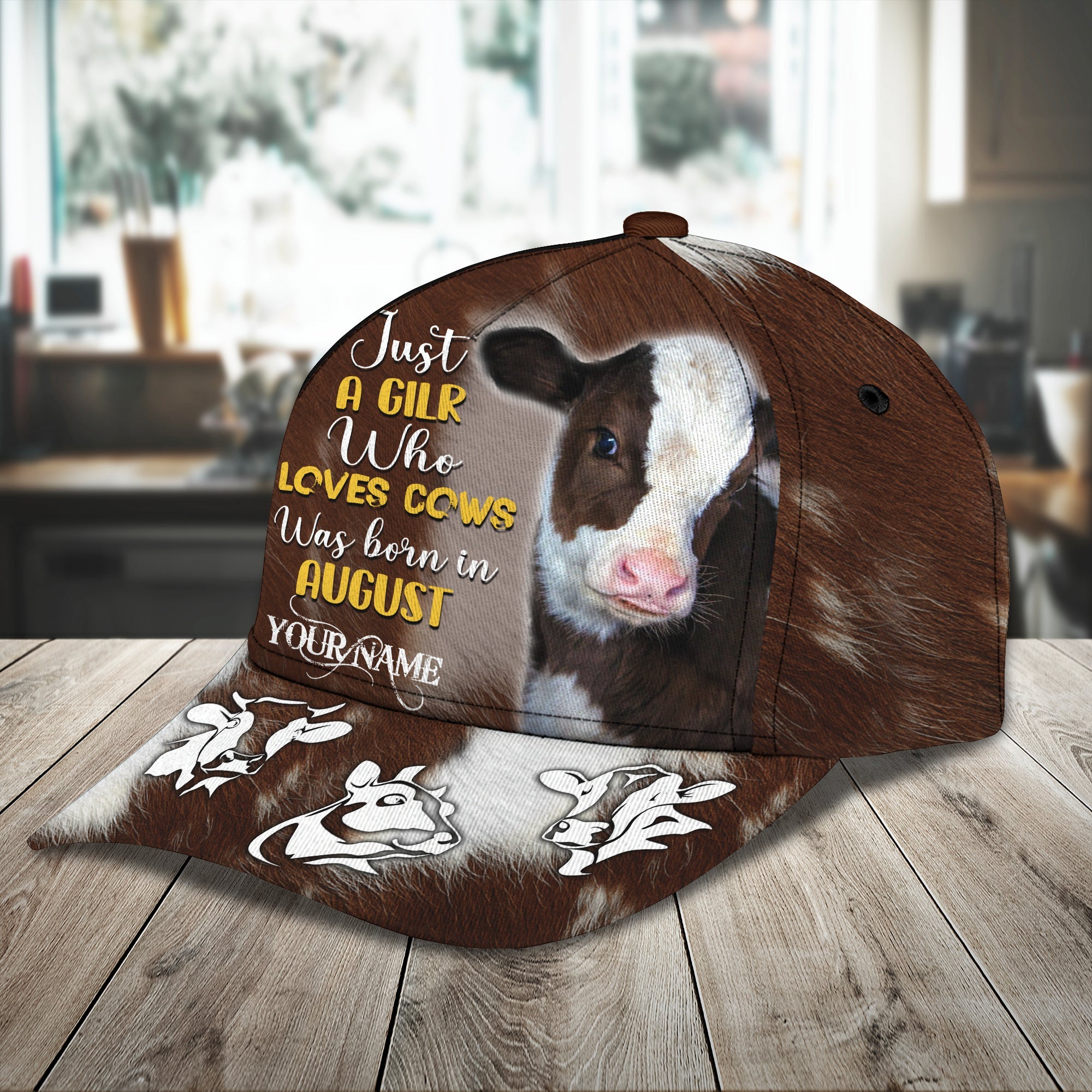 3D Classic Cap Cowgirl Trucker Hats Custom Hats Gifts For Men & Women