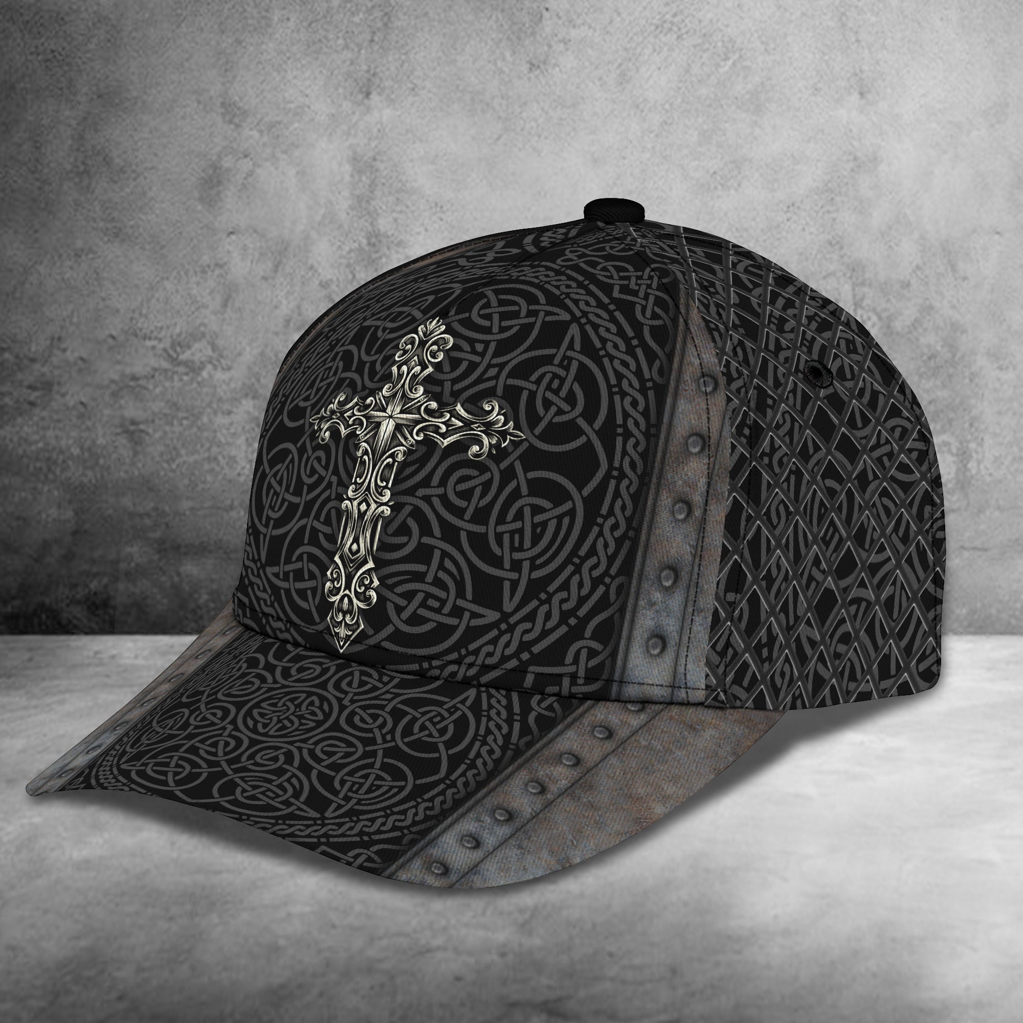 3D Classic Cap Cross Personalized Name Cap Trucker Hats Custom Hats Gifts For Men & Women