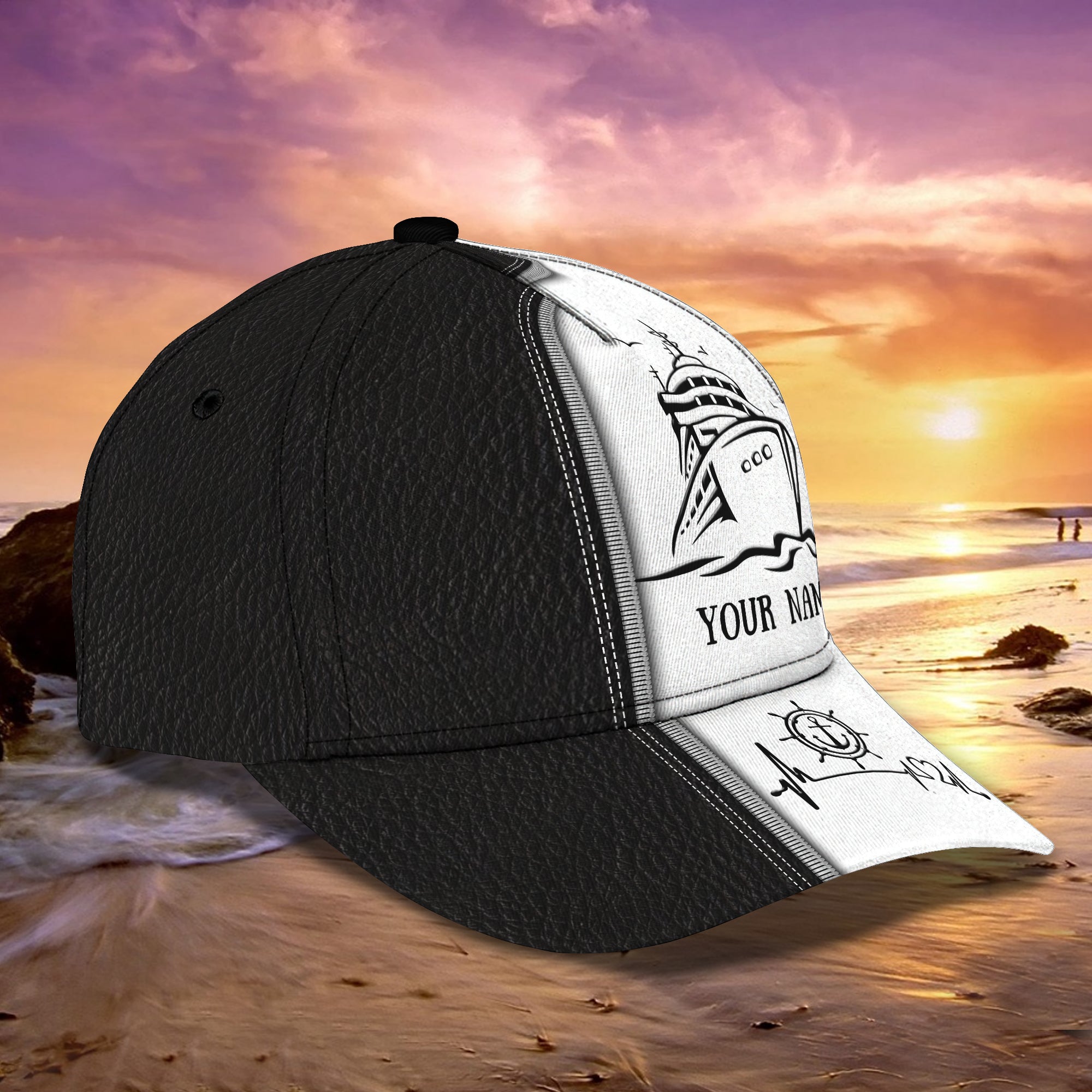 3D Classic Cap Cruise Personalized Name Cap Trucker Hats Custom Hats Gifts For Men & Women