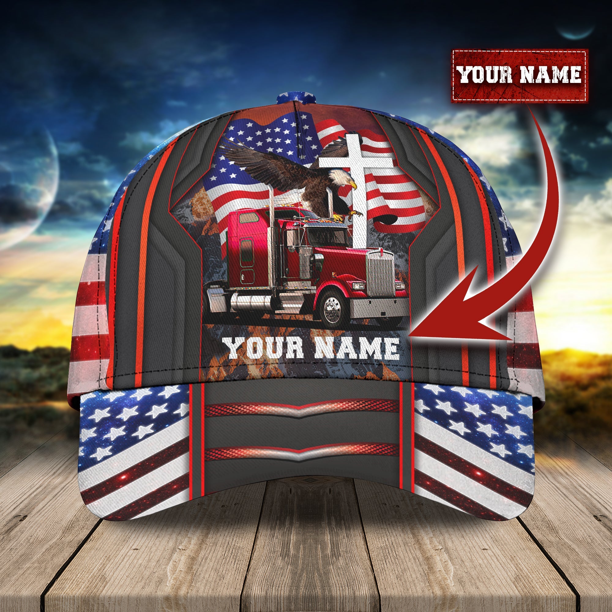 3D Classic Cap Custom Trucker Classic Cap Trucker Hats Custom Hats Gifts For Men & Women