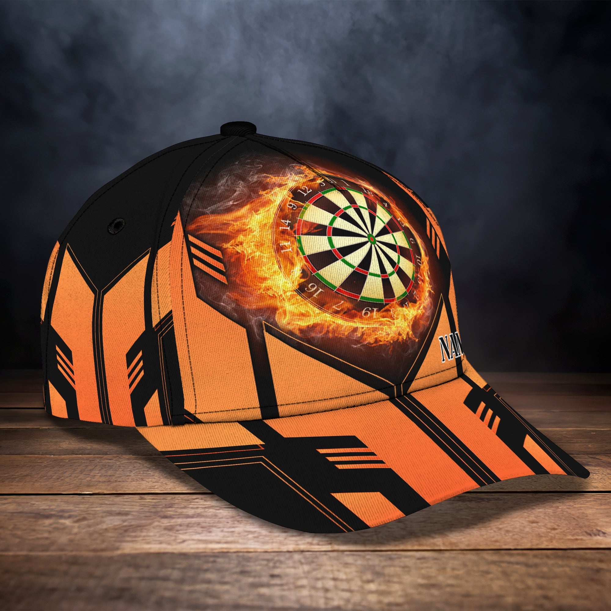 3D Classic Cap Dart Personalized Name Cap 01 Trucker Hats Custom Hats Gifts For Men & Women