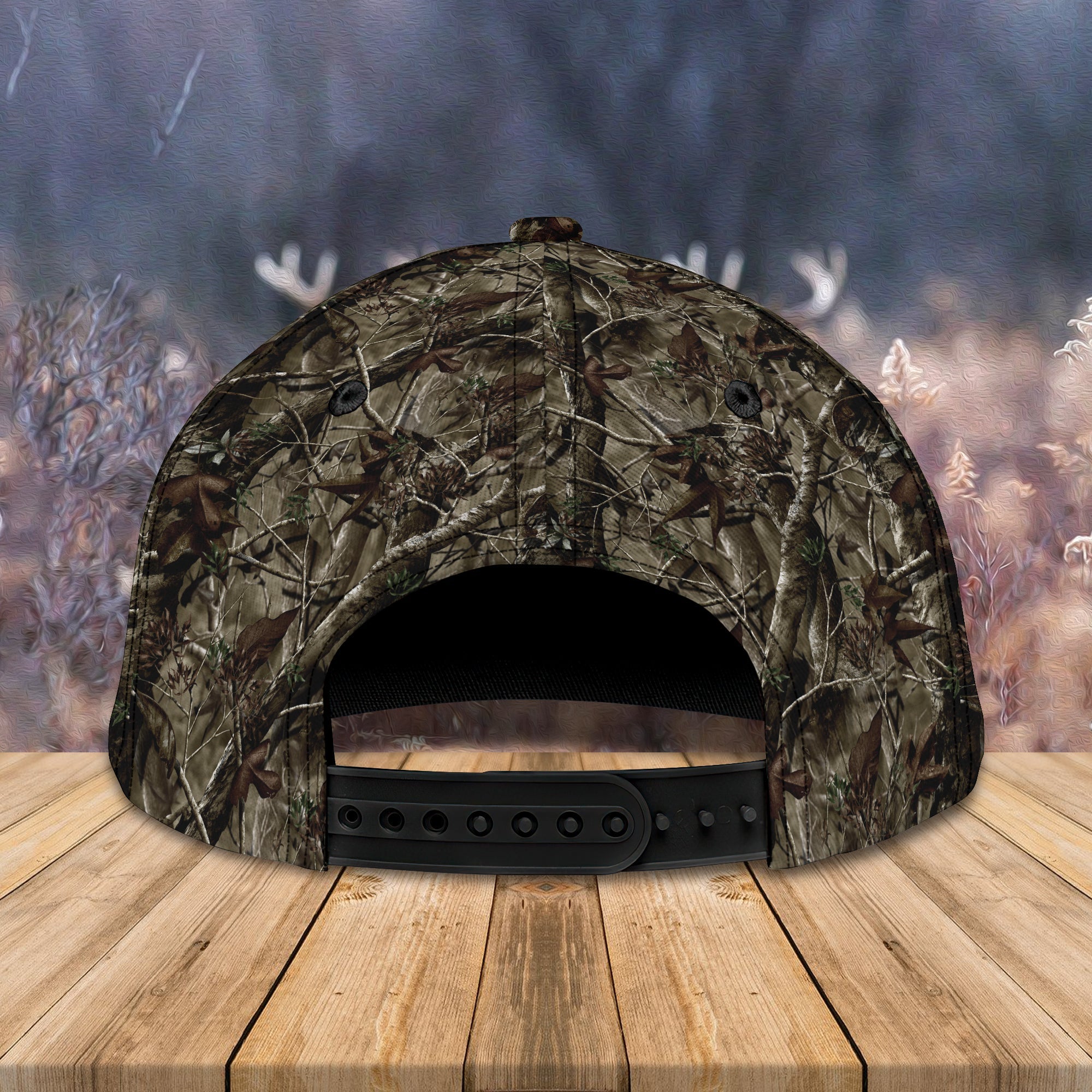 3D Classic Cap Deer Hunting 02 Personalize Name Cap Trucker Hats Custom Hats Gifts For Men & Women