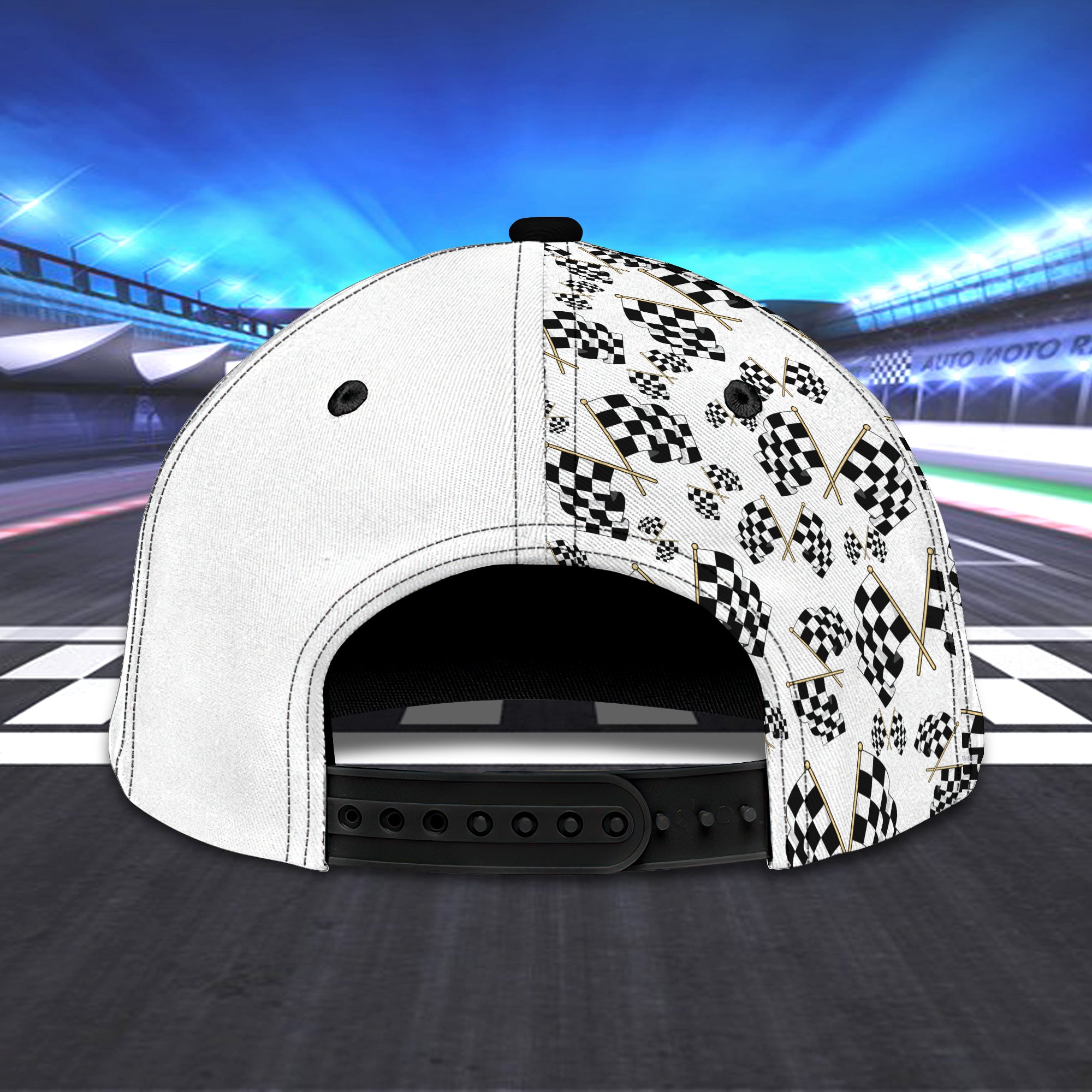 3D Classic Cap Dirt Track Racing Personalized Name Cap 75 Trucker Hats Custom Hats Gifts For Men & Women