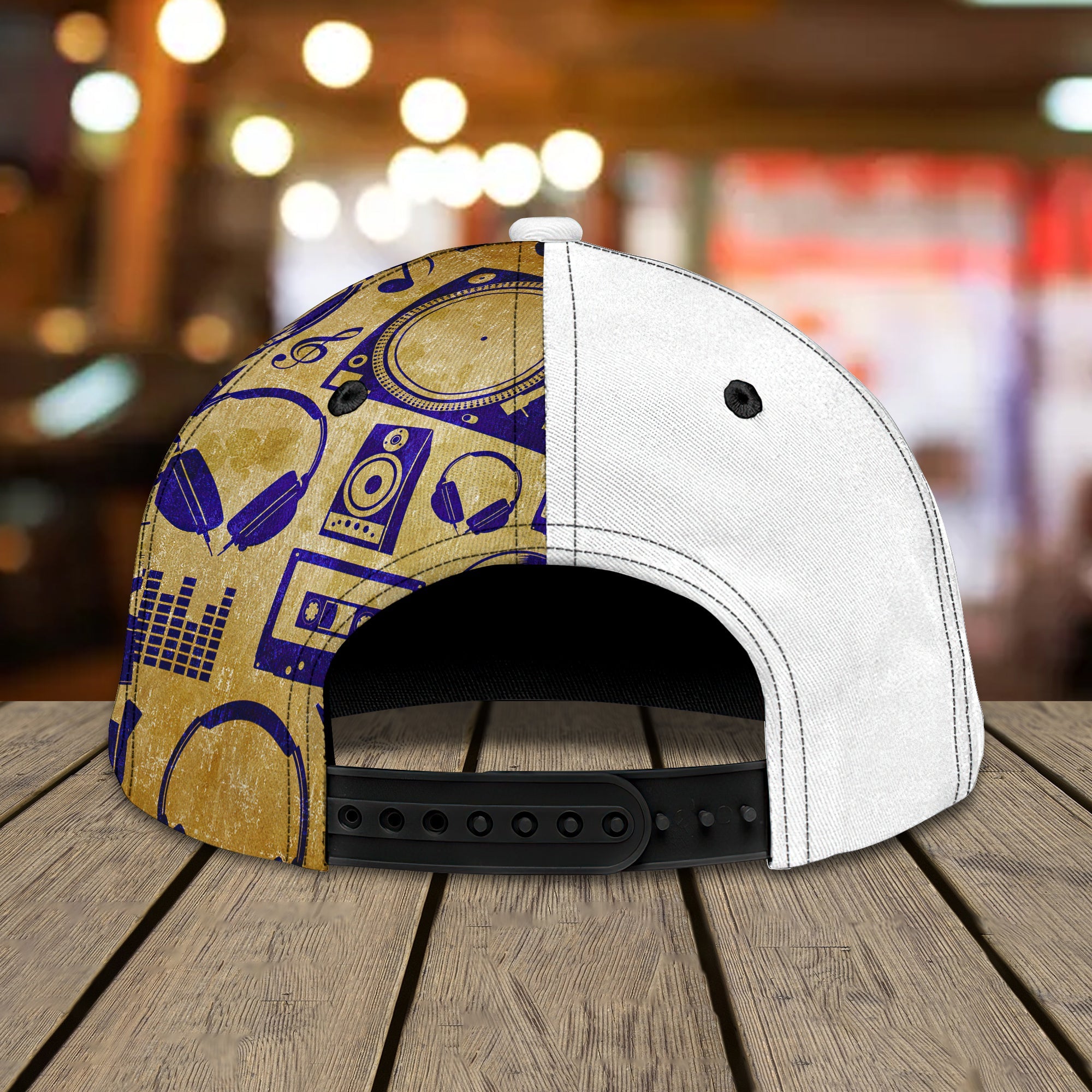 3D Classic Cap Disc Jockey Personalized Name Cap Trucker Hats Custom Hats Gifts For Men & Women