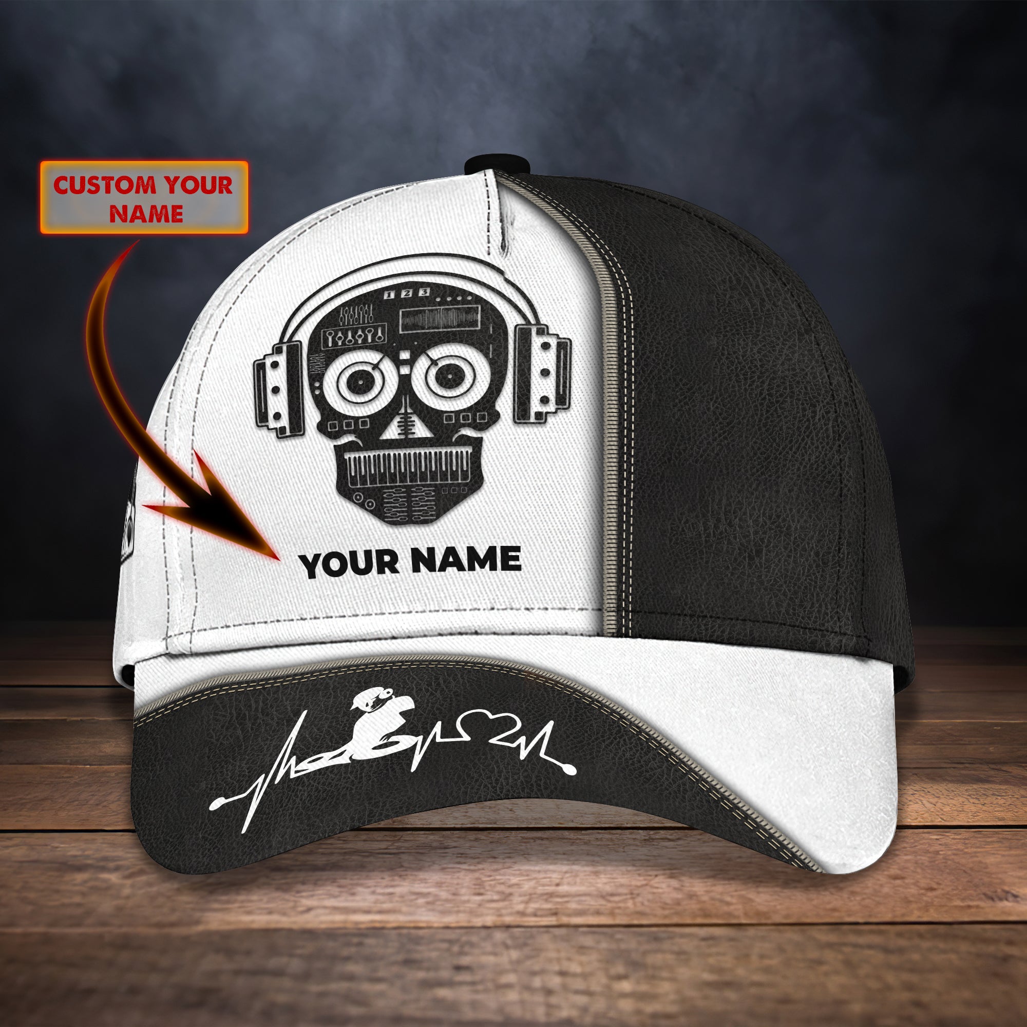 3D Classic Cap Dj 99 Personalized Name Cap Trucker Hats Custom Hats Gifts For Men & Women
