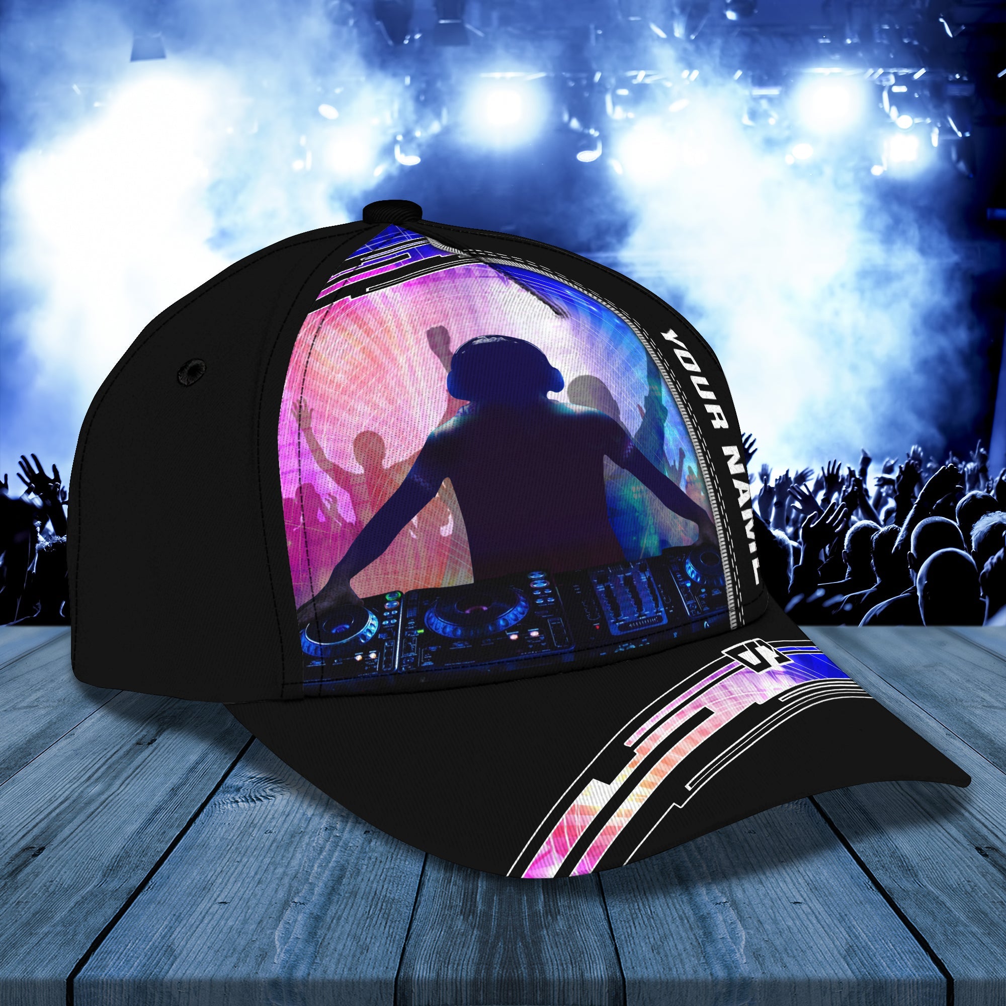 3D Classic Cap Dj Best My Choice Personalized Name Cap Trucker Hats Custom Hats Gifts For Men & Women