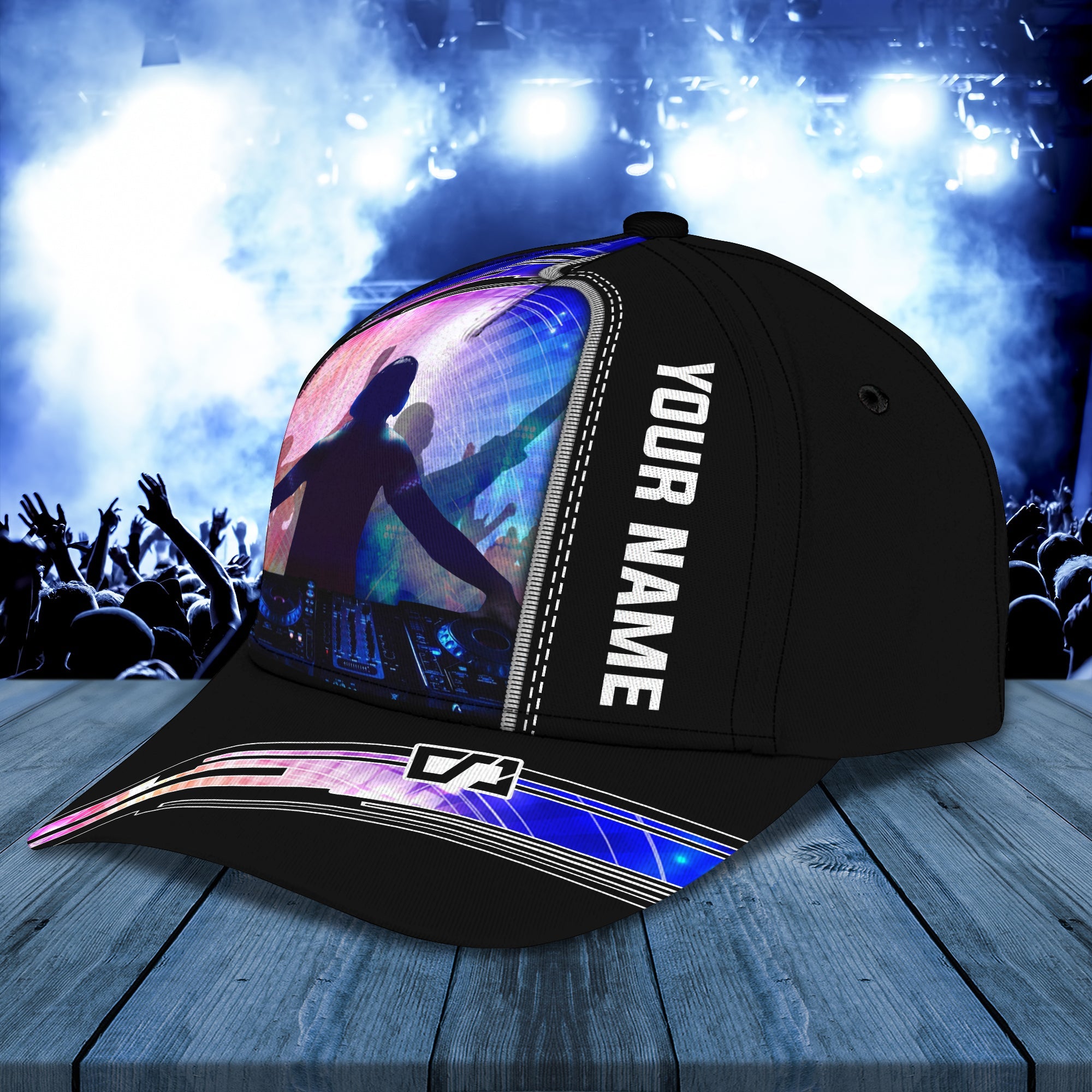 3D Classic Cap Dj Best My Choice Personalized Name Cap Trucker Hats Custom Hats Gifts For Men & Women