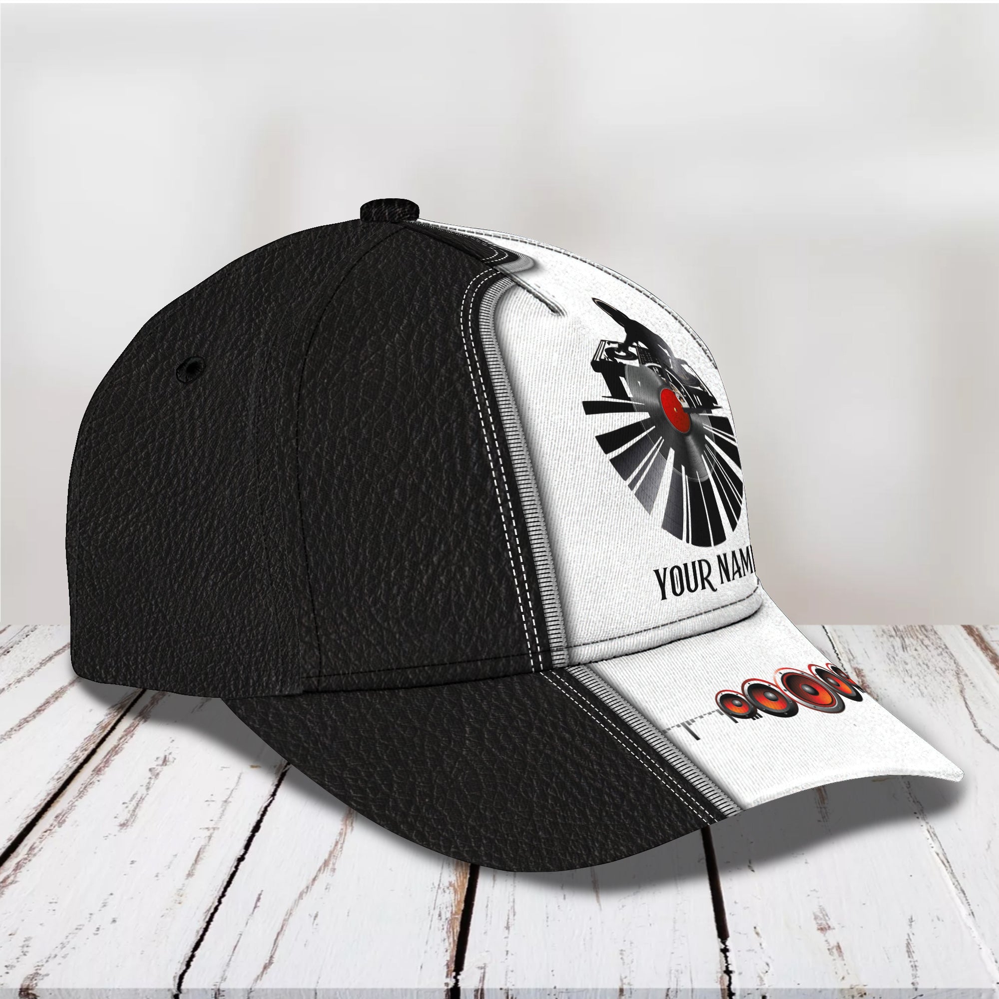 3D Classic Cap Dj Personalized Name Cap Trucker Hats Custom Hats Gifts For Men & Women