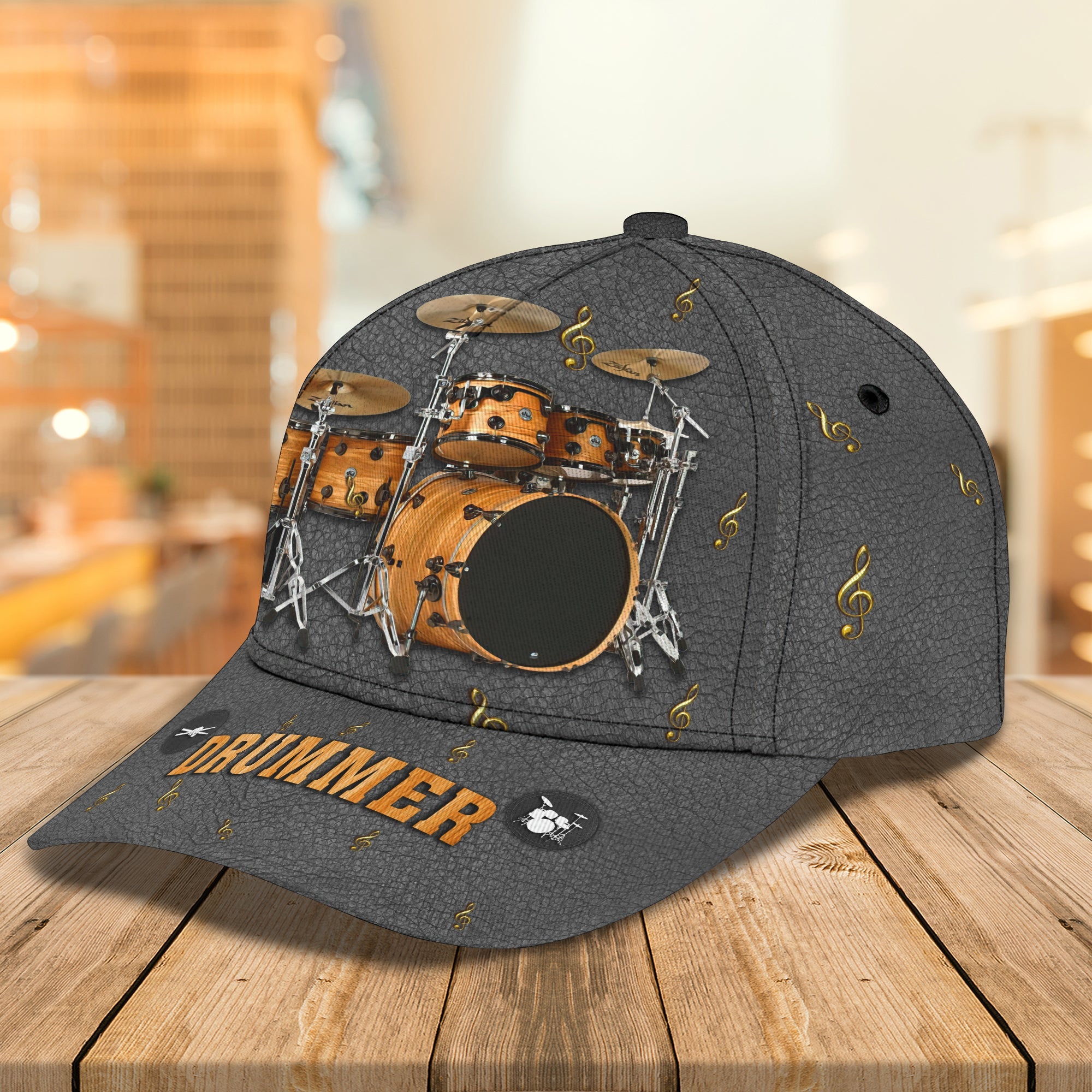 3D Classic Cap Drummer Cap Trucker Hats Custom Hats Gifts For Men & Women