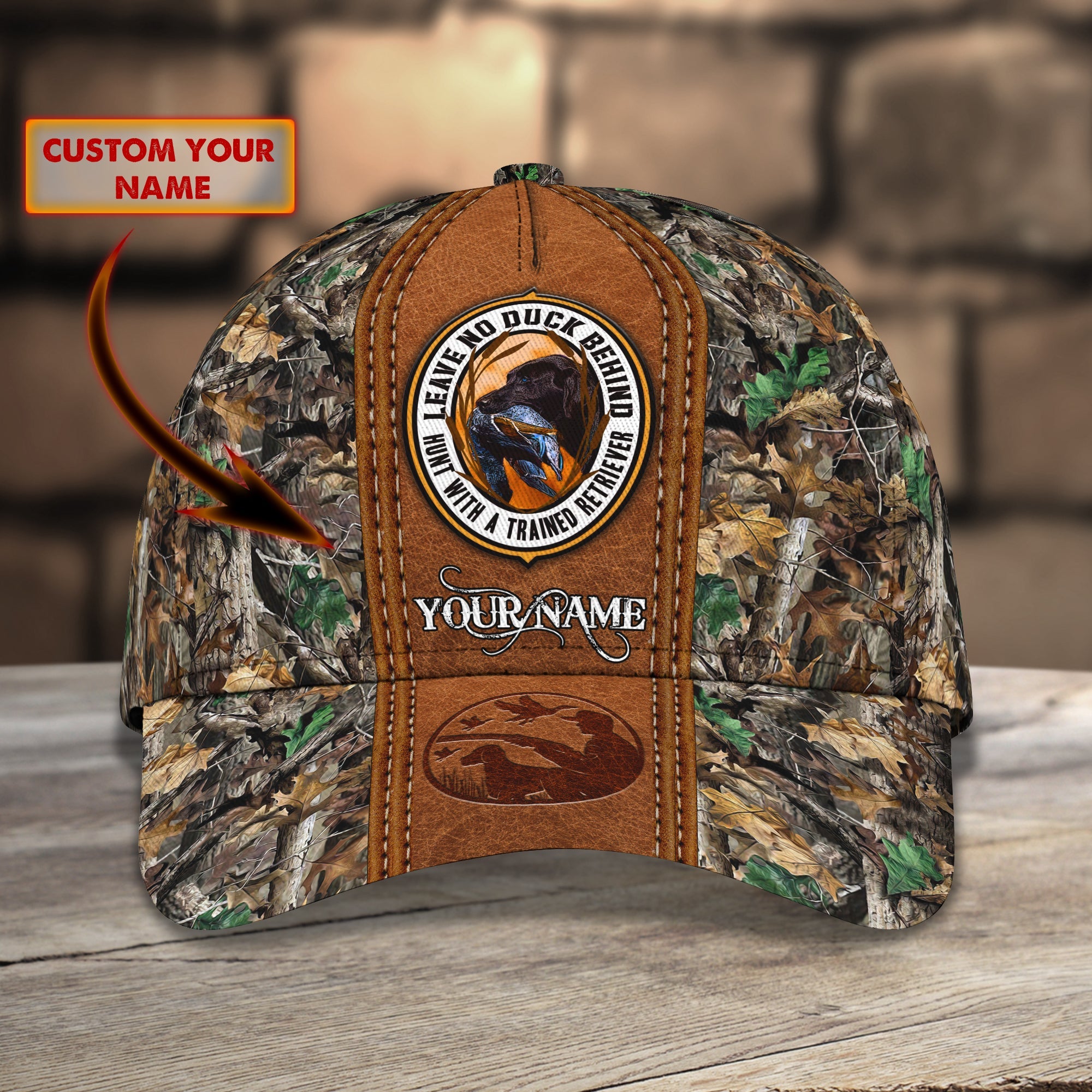 3D Classic Cap Duck Hunt Personalized Name Cap Trucker Hats Custom Hats Gifts For Men & Women