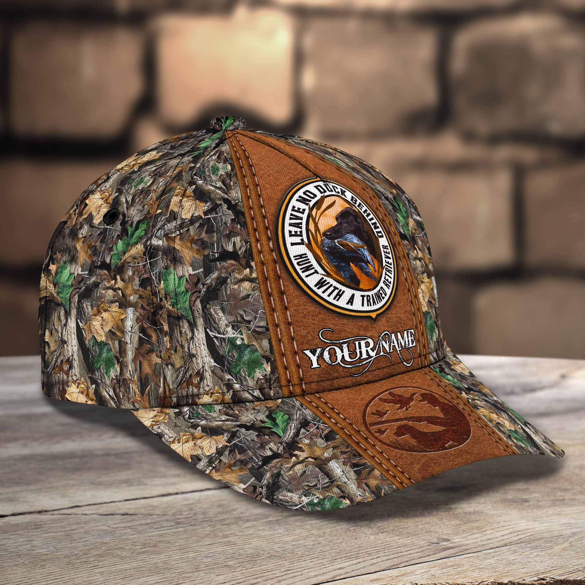 3D Classic Cap Duck Hunt Personalized Name Cap Trucker Hats Custom Hats Gifts For Men & Women