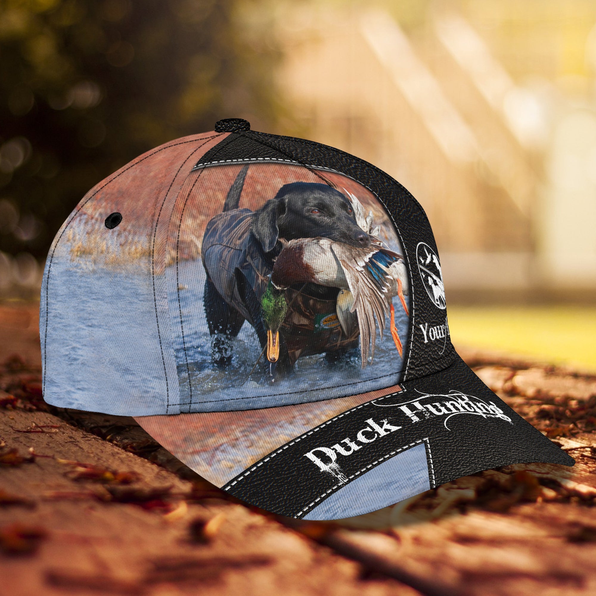3D Classic Cap Duck Hunting Personalized Name Cap Trucker Hats Custom Hats Gifts For Men & Women