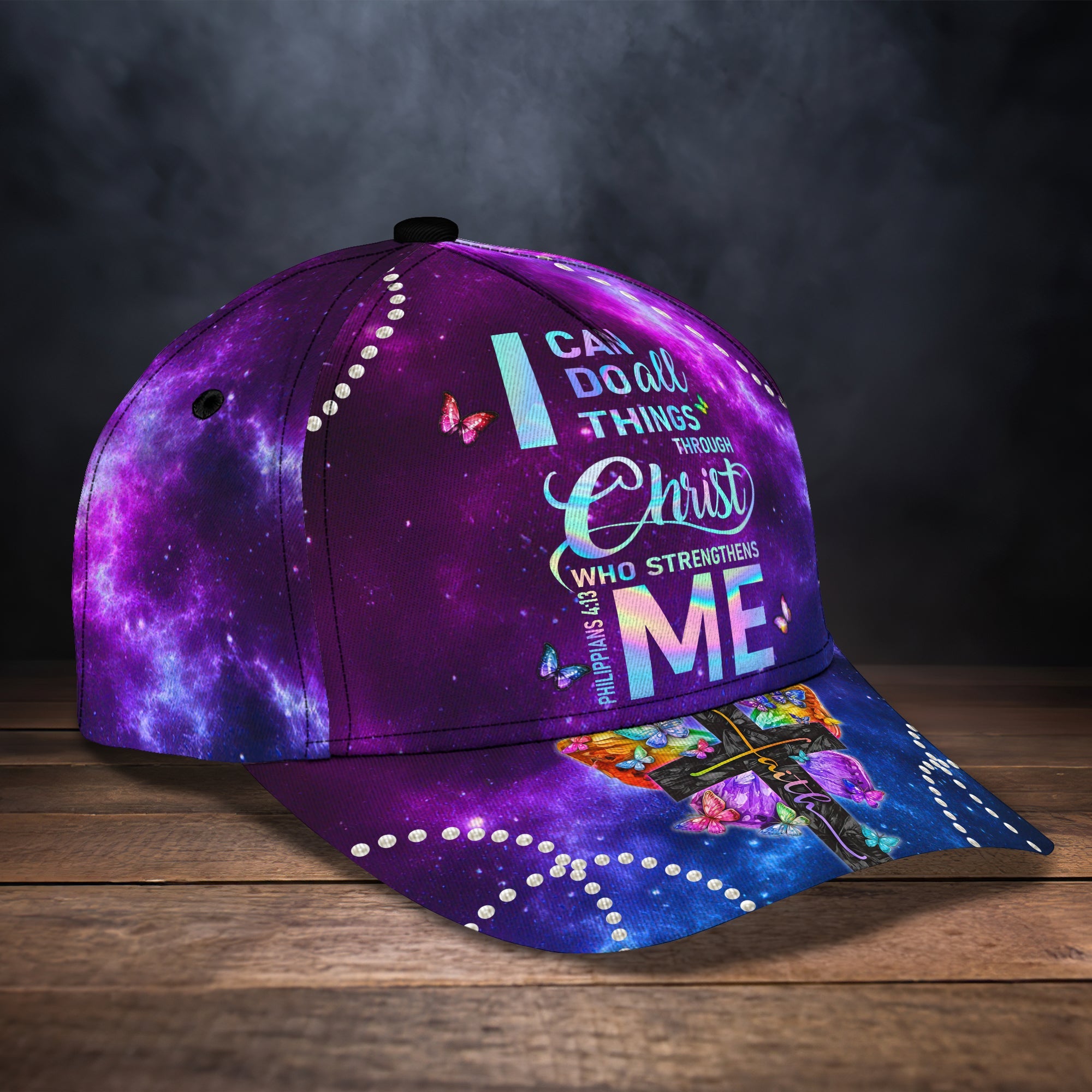 3D Classic Cap Faith Personalized Name Cap Trucker Hats Custom Hats Gifts For Men & Women