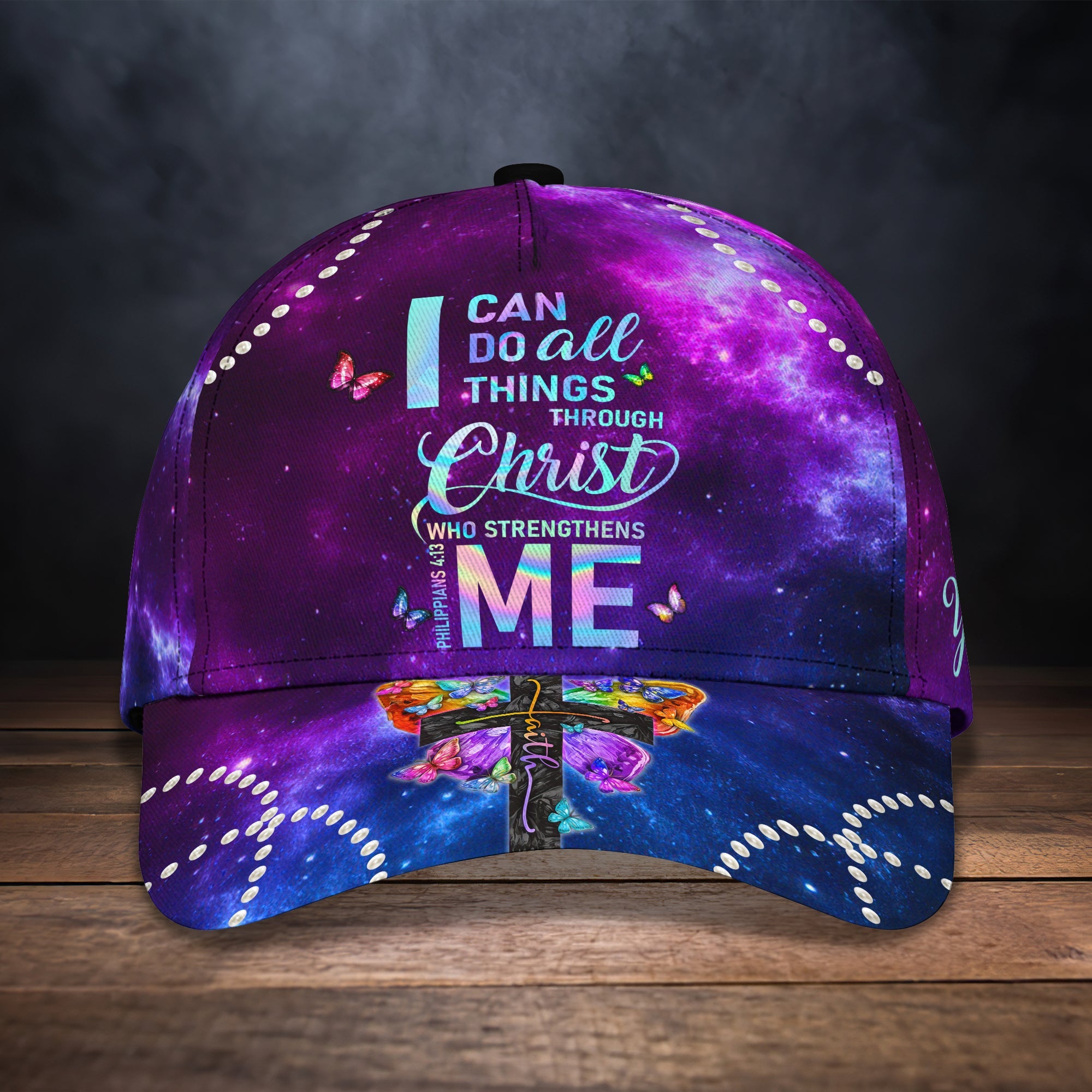 3D Classic Cap Faith Personalized Name Cap Trucker Hats Custom Hats Gifts For Men & Women