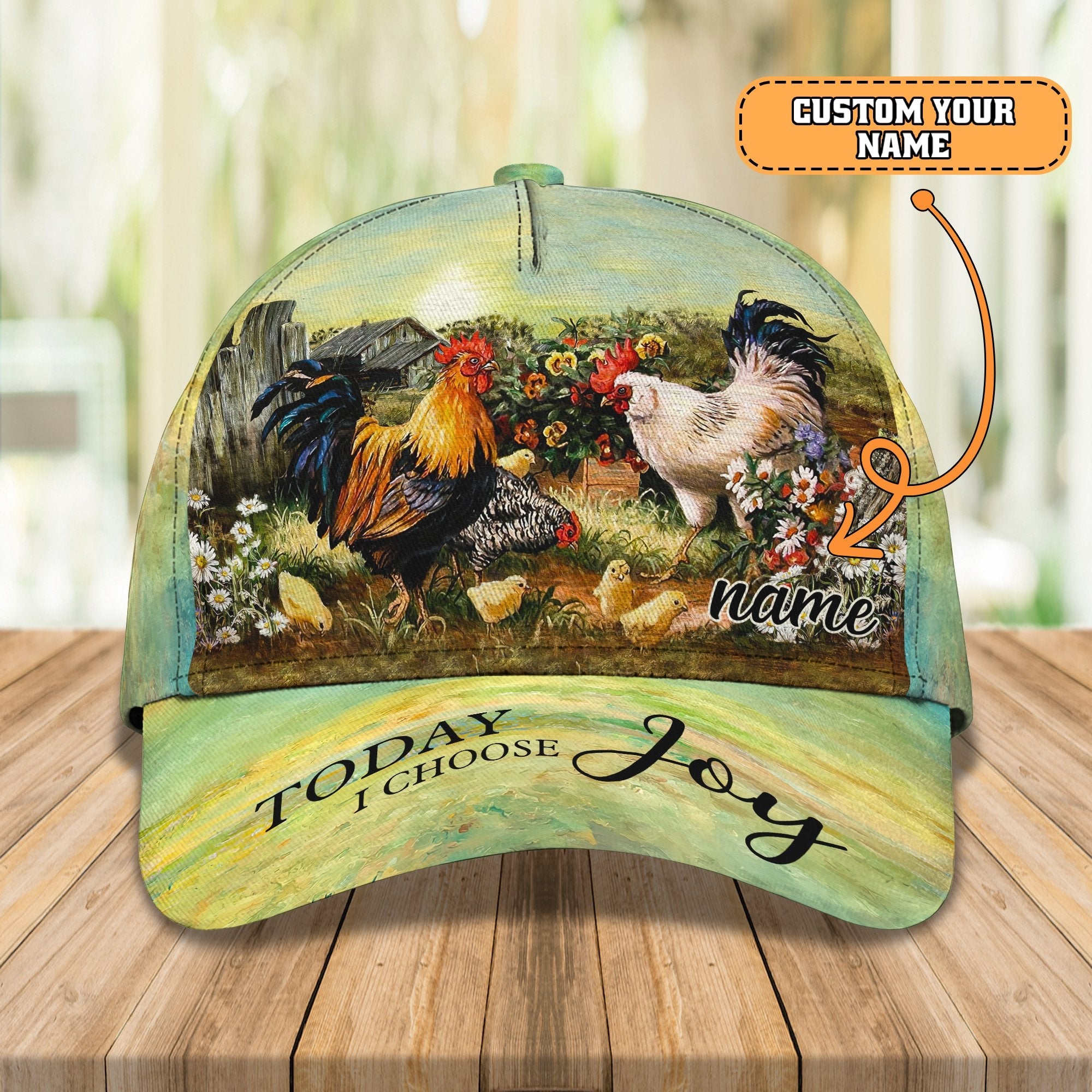 3D Classic Cap Farmer Personalized Name Cap Trucker Hats Custom Hats Gifts For Men & Women