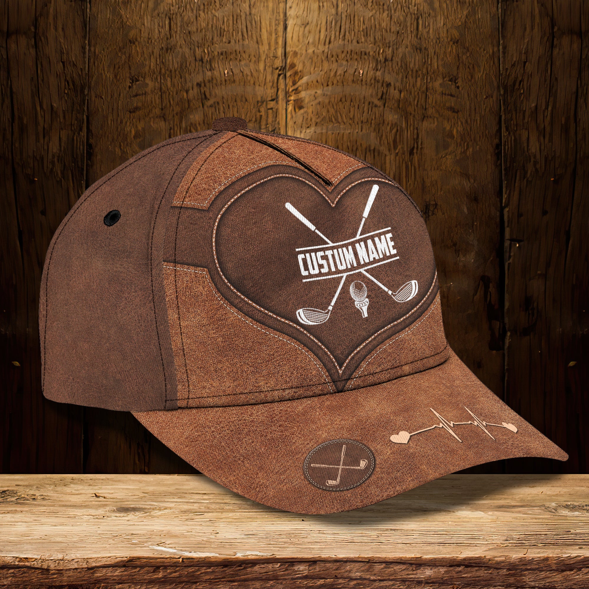 3D Classic Cap Golf 321Personalized Name Cap Trucker Hats Custom Hats Gifts For Men & Women
