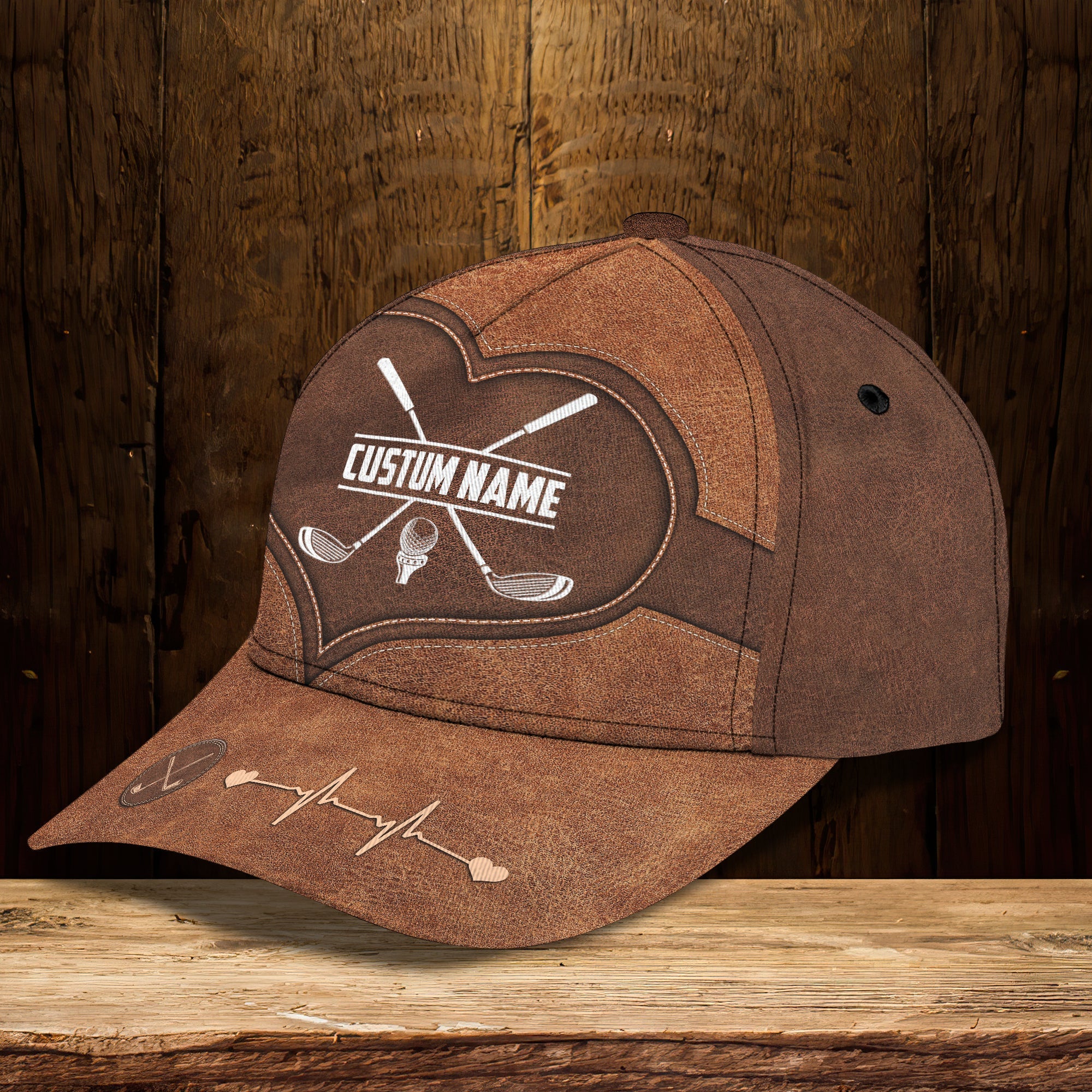 3D Classic Cap Golf 321Personalized Name Cap Trucker Hats Custom Hats Gifts For Men & Women