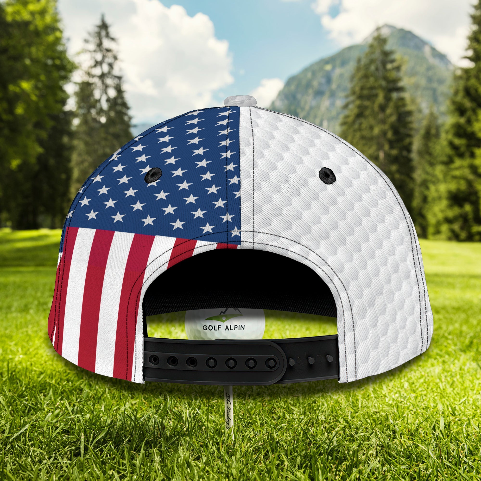 3D Classic Cap Golf 5 Personalized Name Cap Trucker Hats Custom Hats Gifts For Men & Women