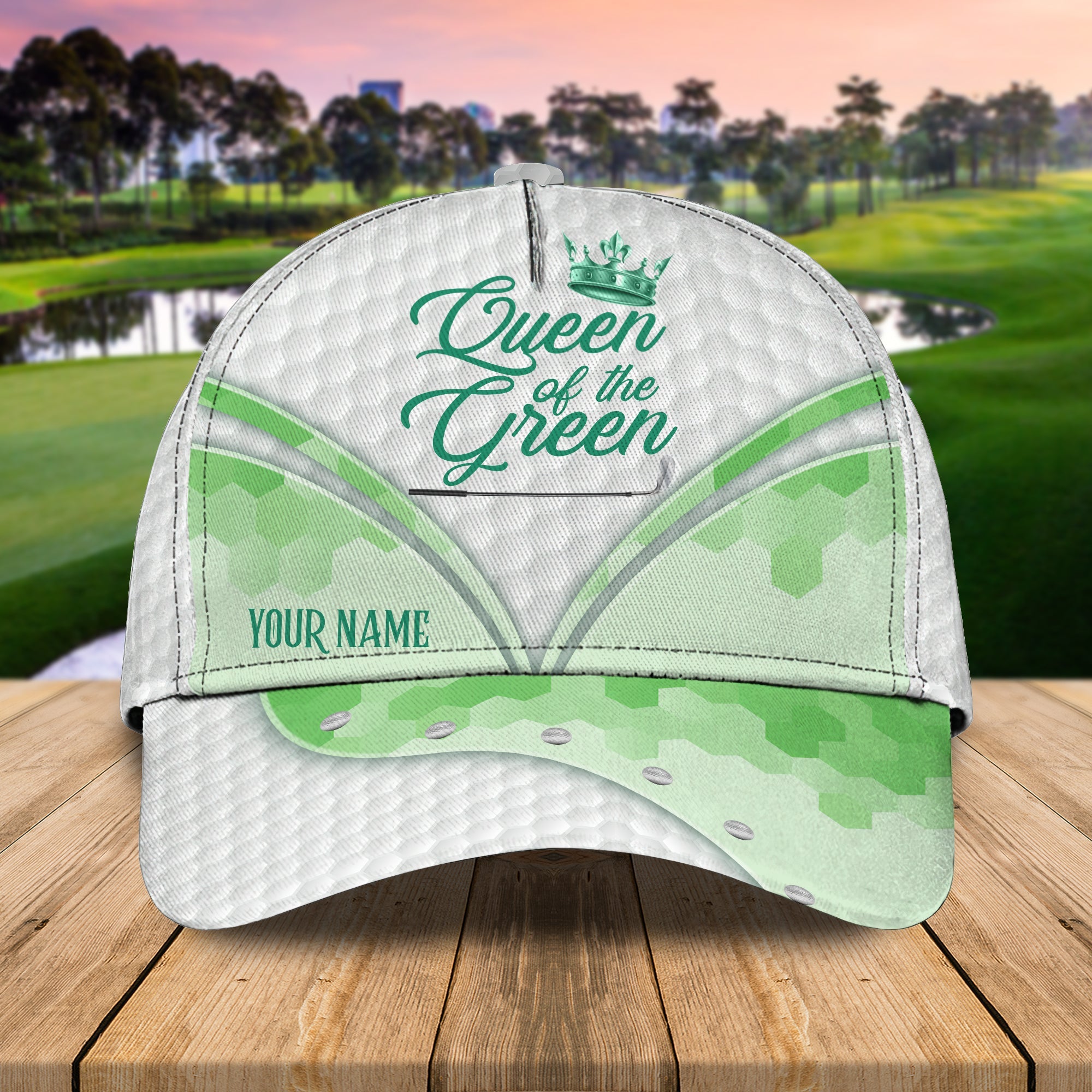 3D Classic Cap Golf Personalized Name Cap Trucker Hats Custom Hats Gifts For Men & Women