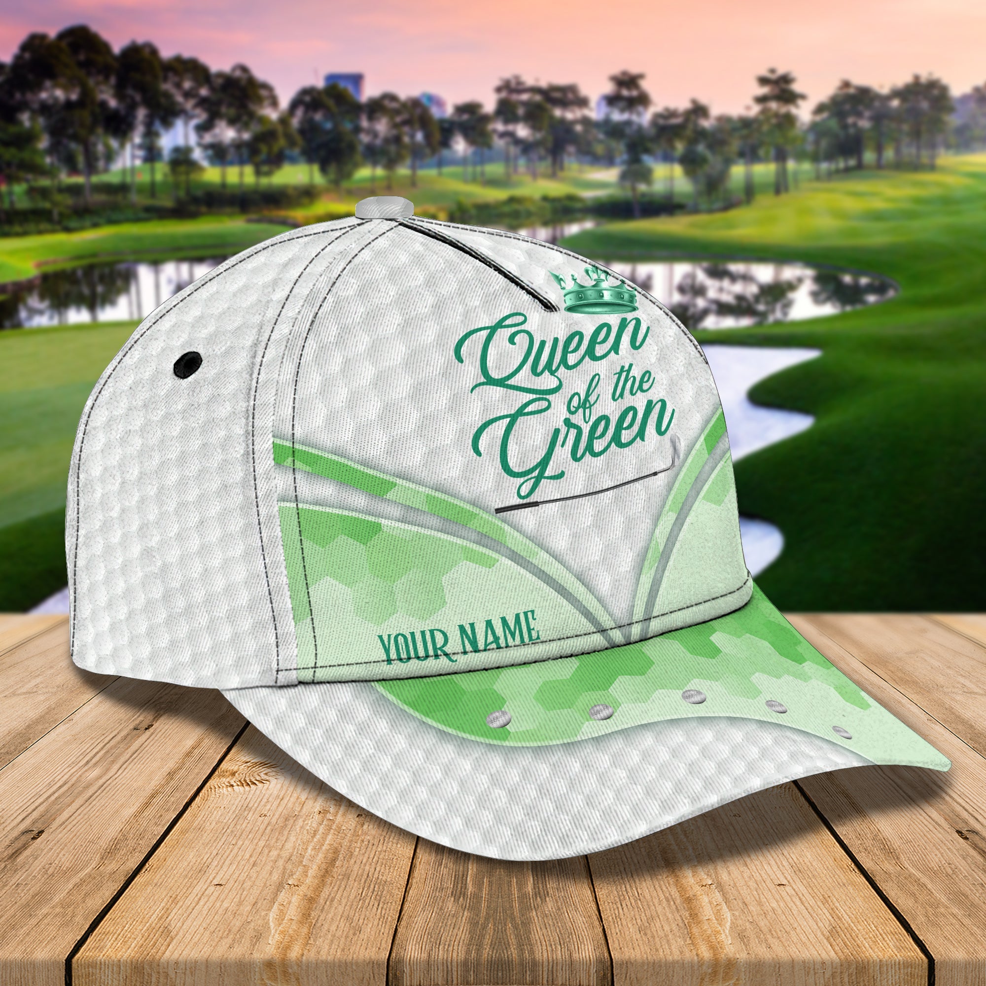 3D Classic Cap Golf Personalized Name Cap Trucker Hats Custom Hats Gifts For Men & Women