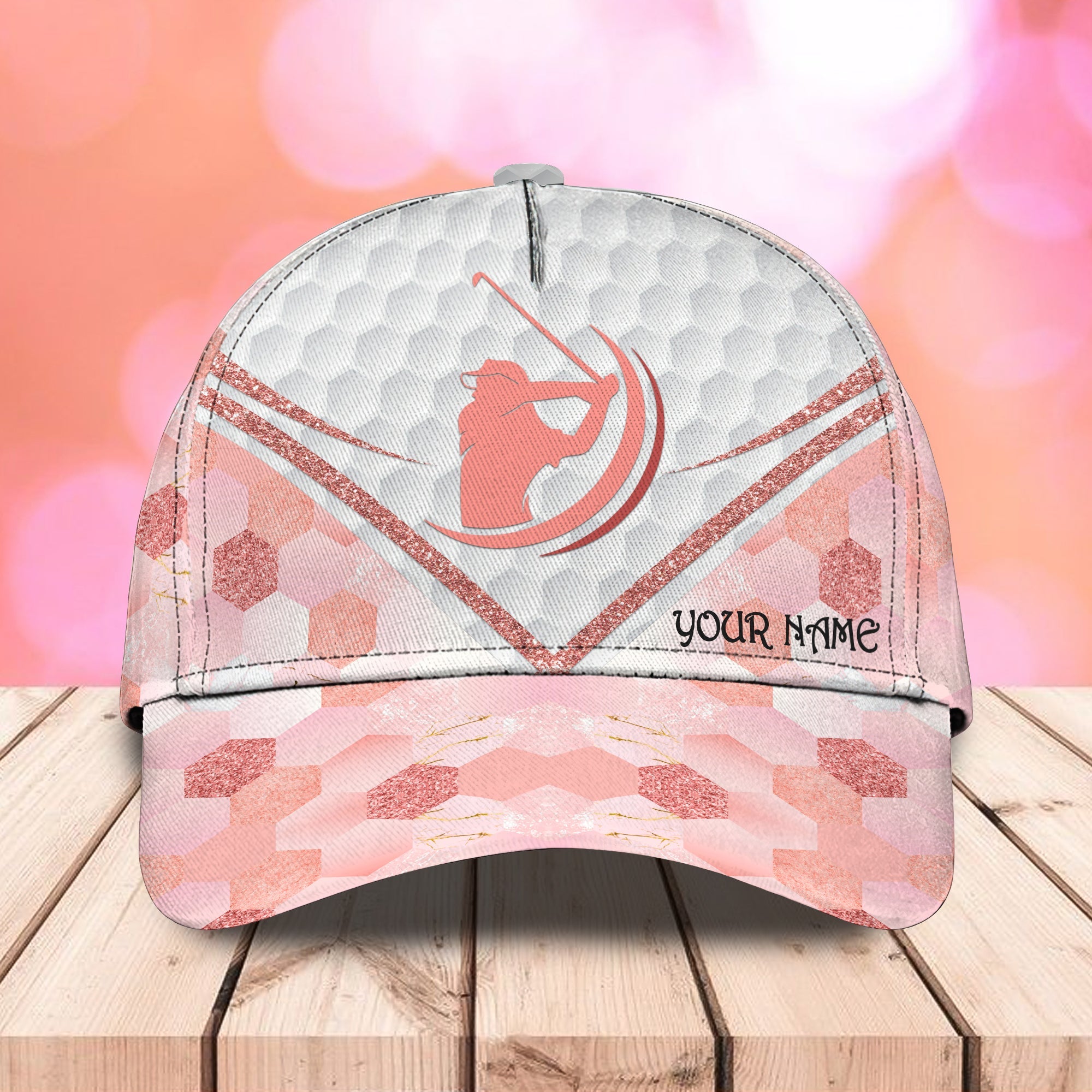 3D Classic Cap Golf Personalized Name Cap Trucker Hats Custom Hats Gifts For Men & Women