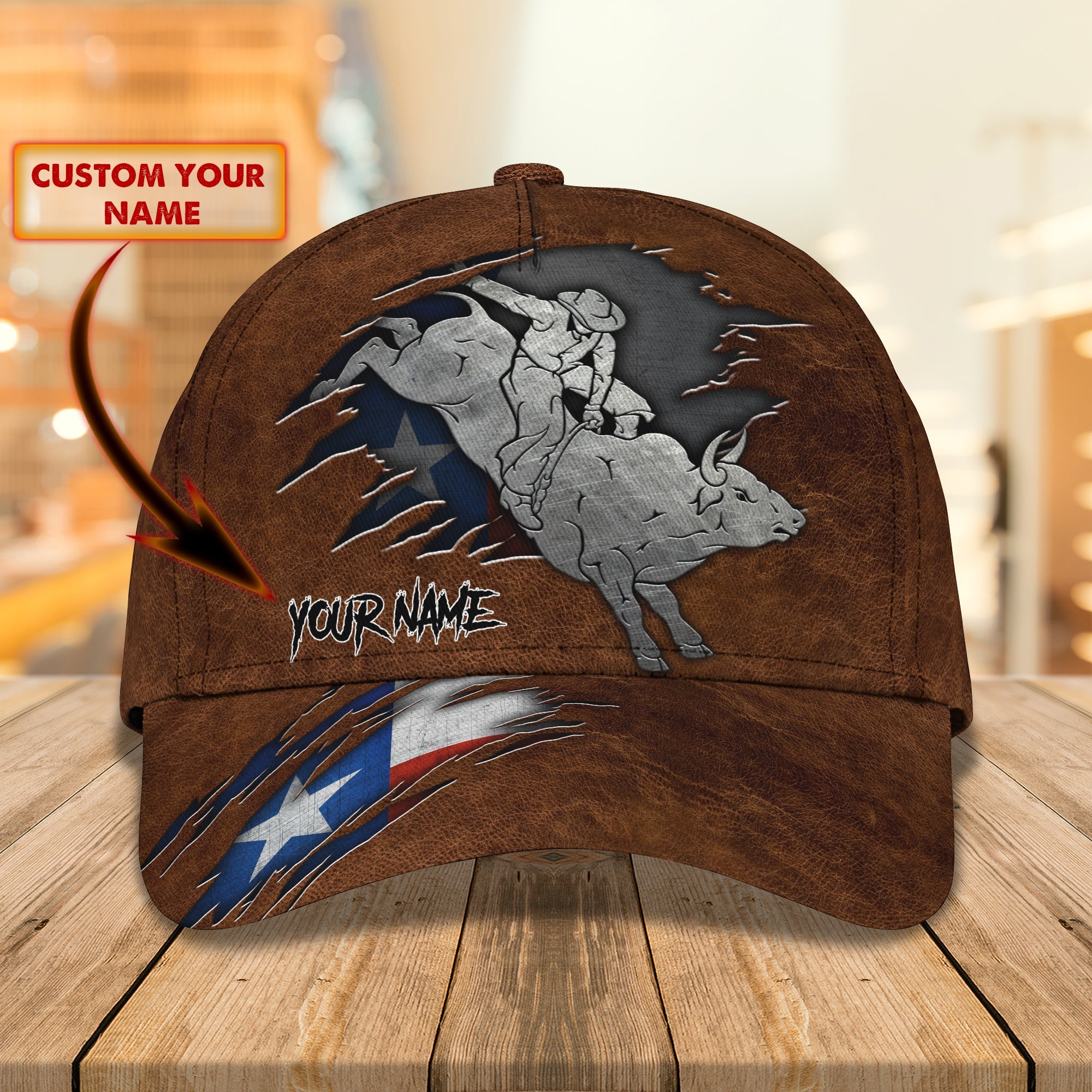3D Classic Cap Jaripeo Personalized Name Cap 46 Trucker Hats Custom Hats Gifts For Men & Women