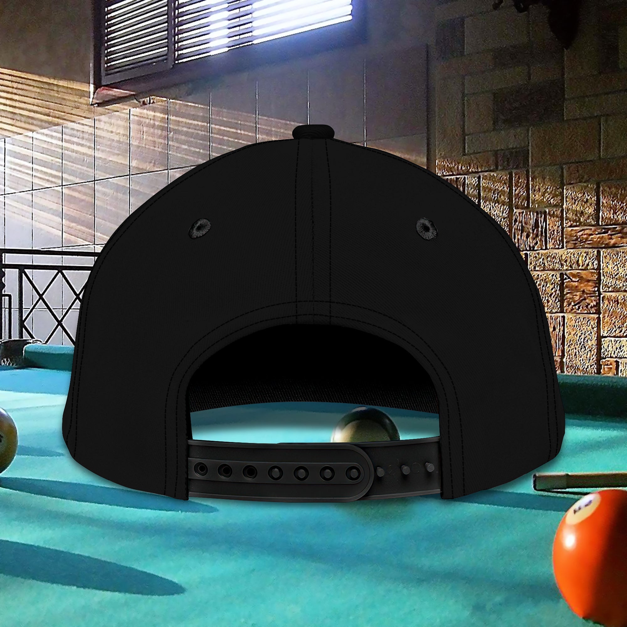 3D Classic Cap Just An Old Guy That'S A Better Pool Player Than You Personalized Name Cap Trucker Hats Custom Hats Gifts For Men & Women