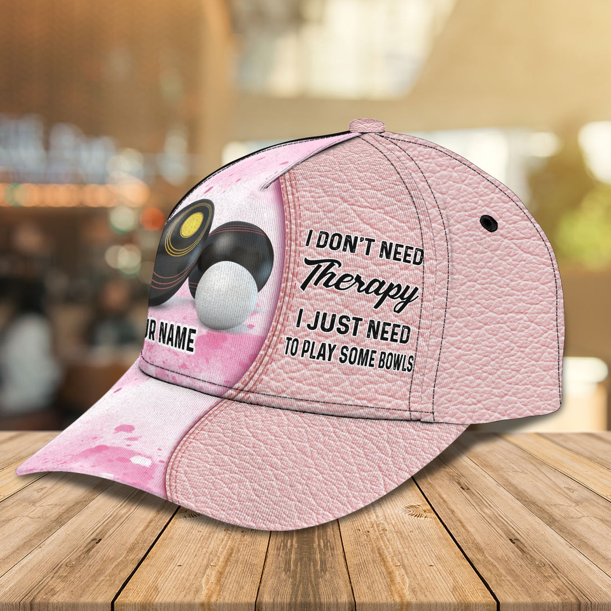 3D Classic Cap Lawns Bowls Personalized Name Cap Trucker Hats Custom Hats Gifts For Men & Women