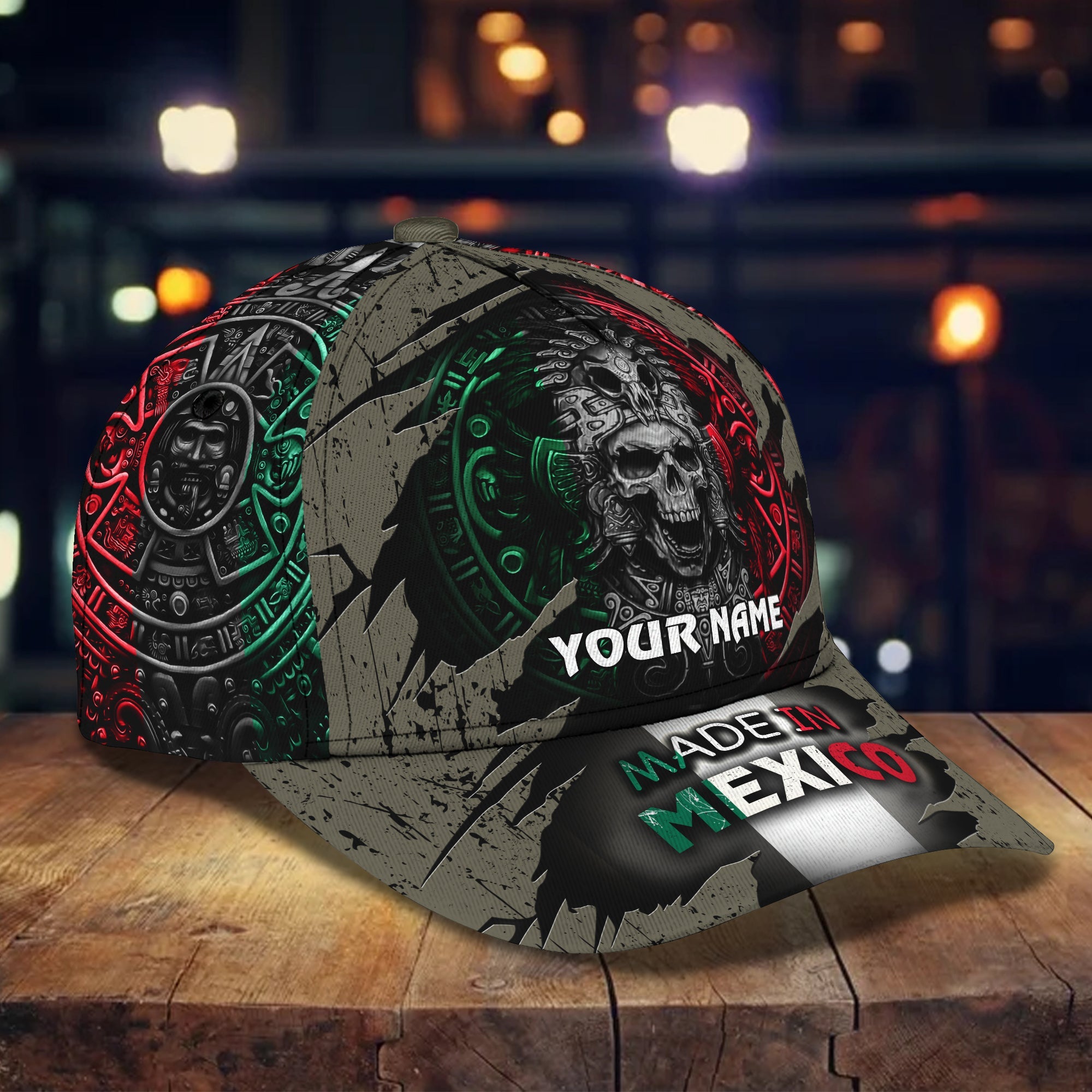 3D Classic Cap Made In Mexico Cap05 Trucker Hats Custom Hats Gifts For Men & Women