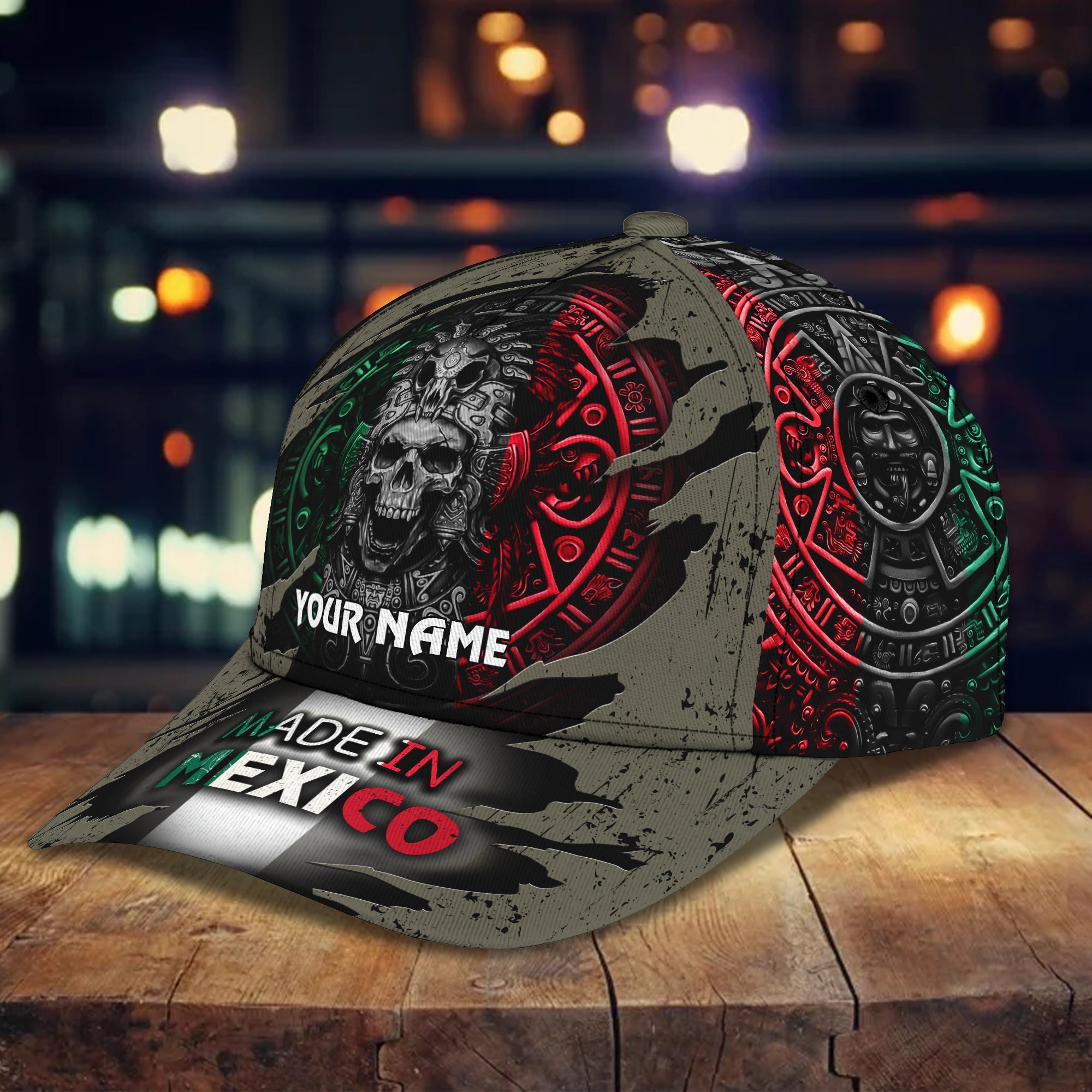 3D Classic Cap Made In Mexico Cap05 Trucker Hats Custom Hats Gifts For Men & Women