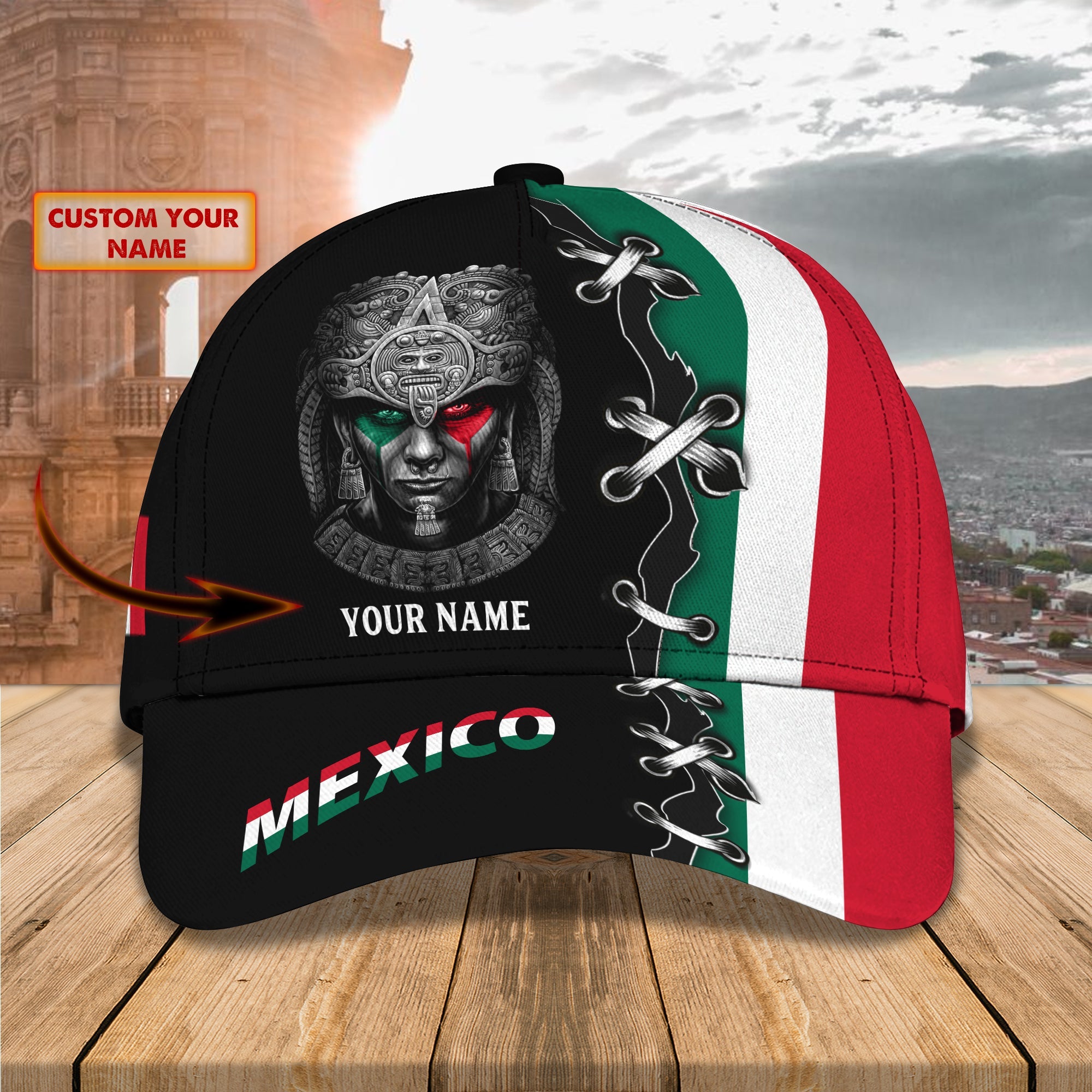 3D Classic Cap Mexico Cap03 Trucker Hats Custom Hats Gifts For Men & Women