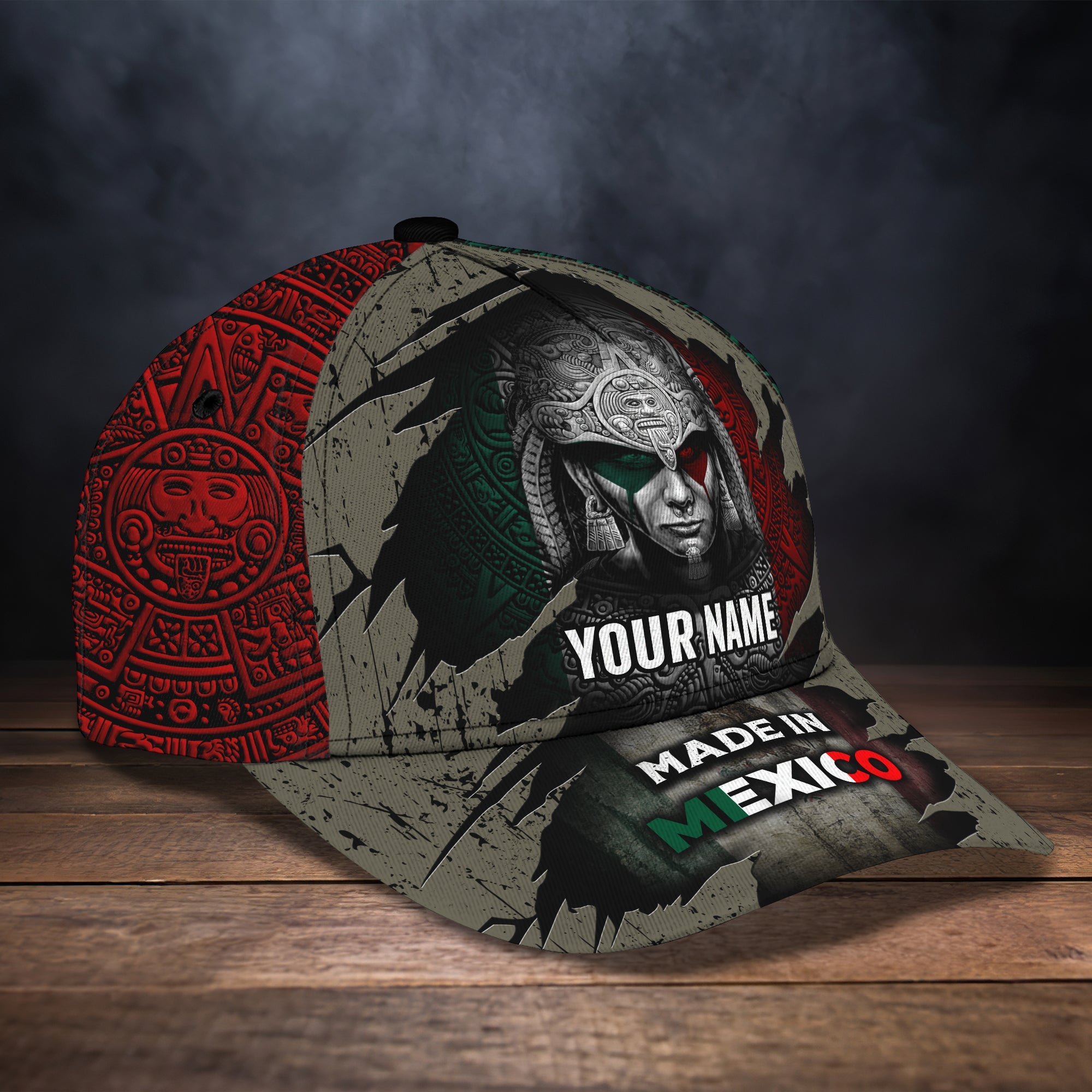 3D Classic Cap Mexico3 Personalized Name Cap Trucker Hats Custom Hats Gifts For Men & Women