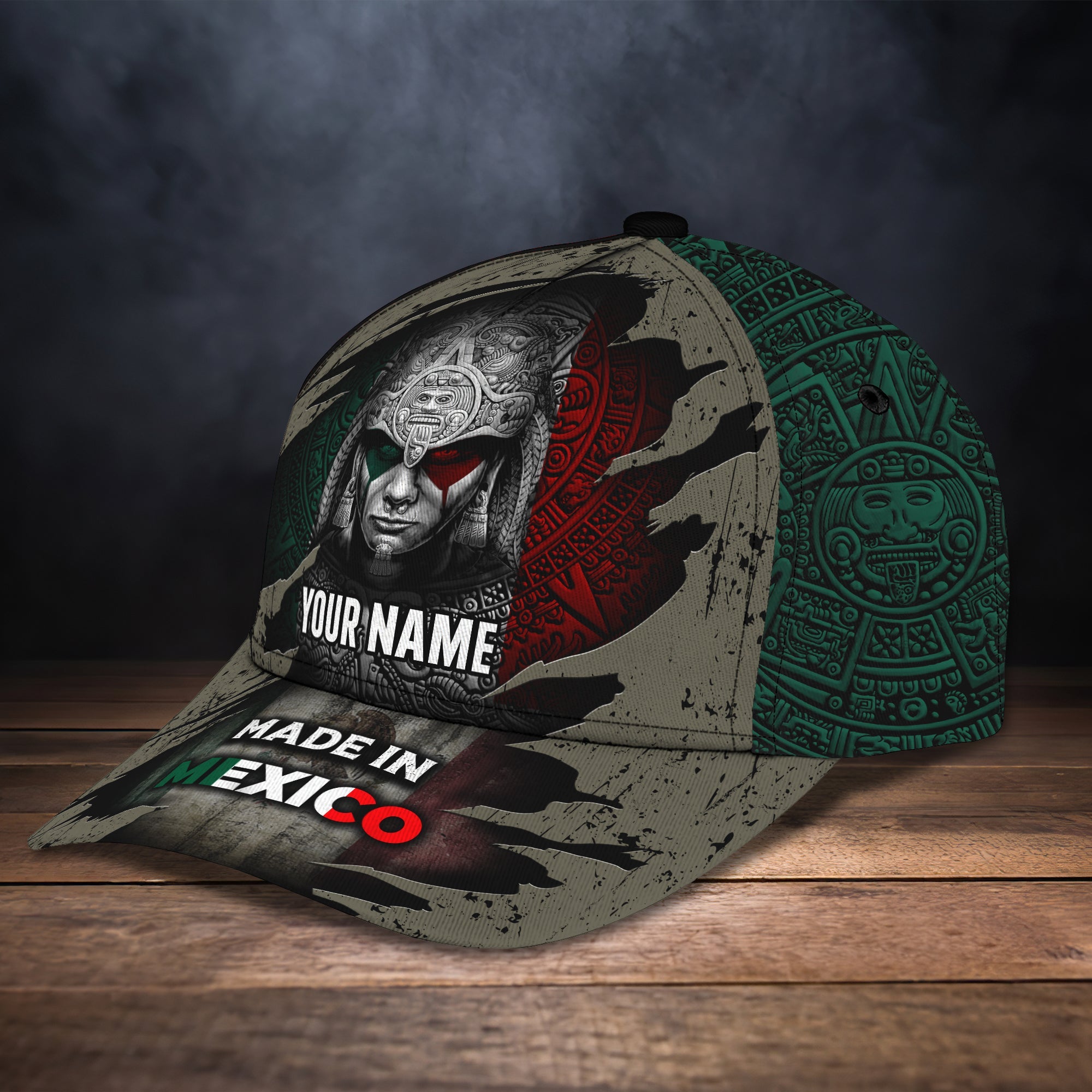 3D Classic Cap Mexico3 Personalized Name Cap Trucker Hats Custom Hats Gifts For Men & Women
