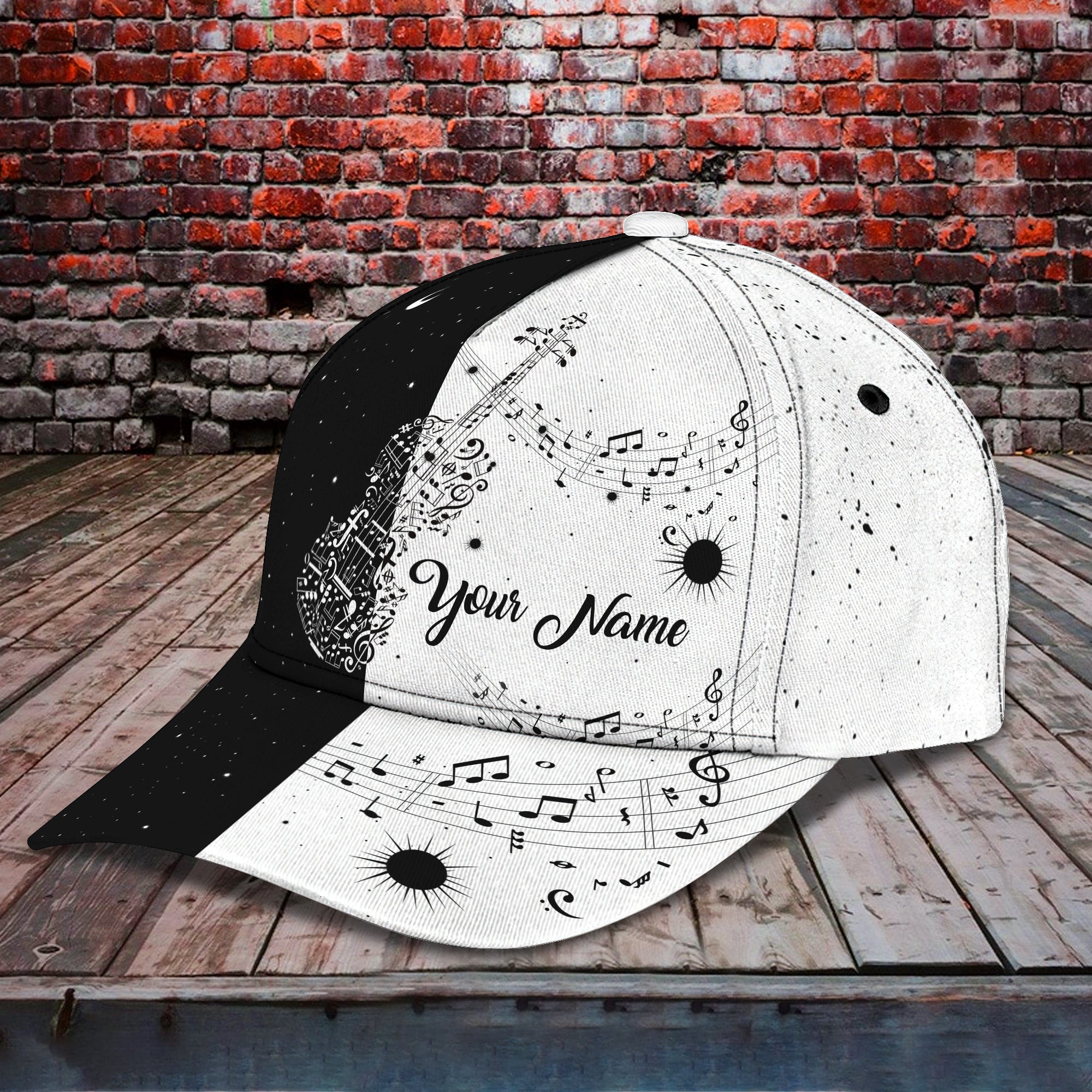 3D Classic Cap Music Personalized Name Cap 223 Trucker Hats Custom Hats Gifts For Men & Women