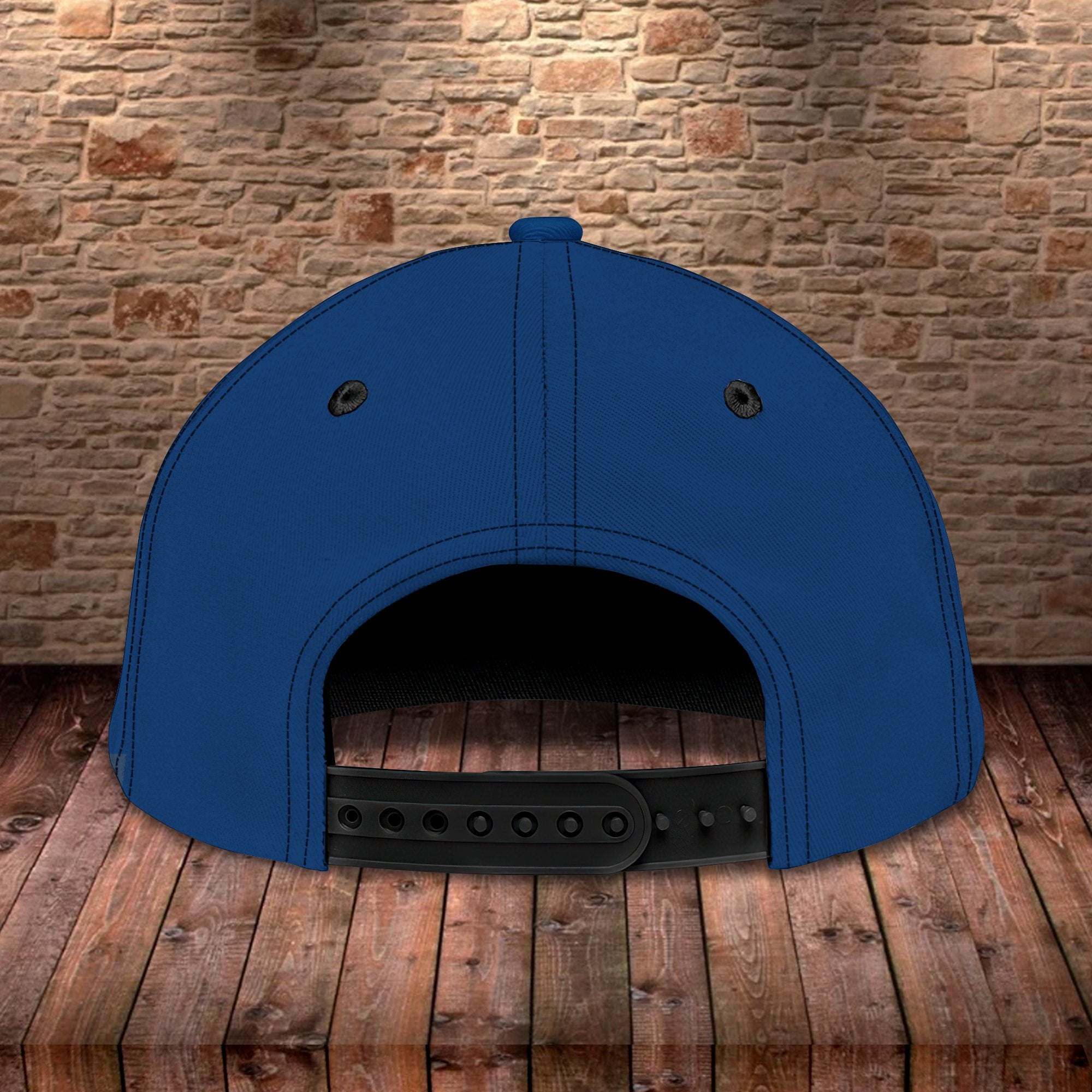 3D Classic Cap Navy Veteran Personalized Name Cap Trucker Hats Custom Hats Gifts For Men & Women
