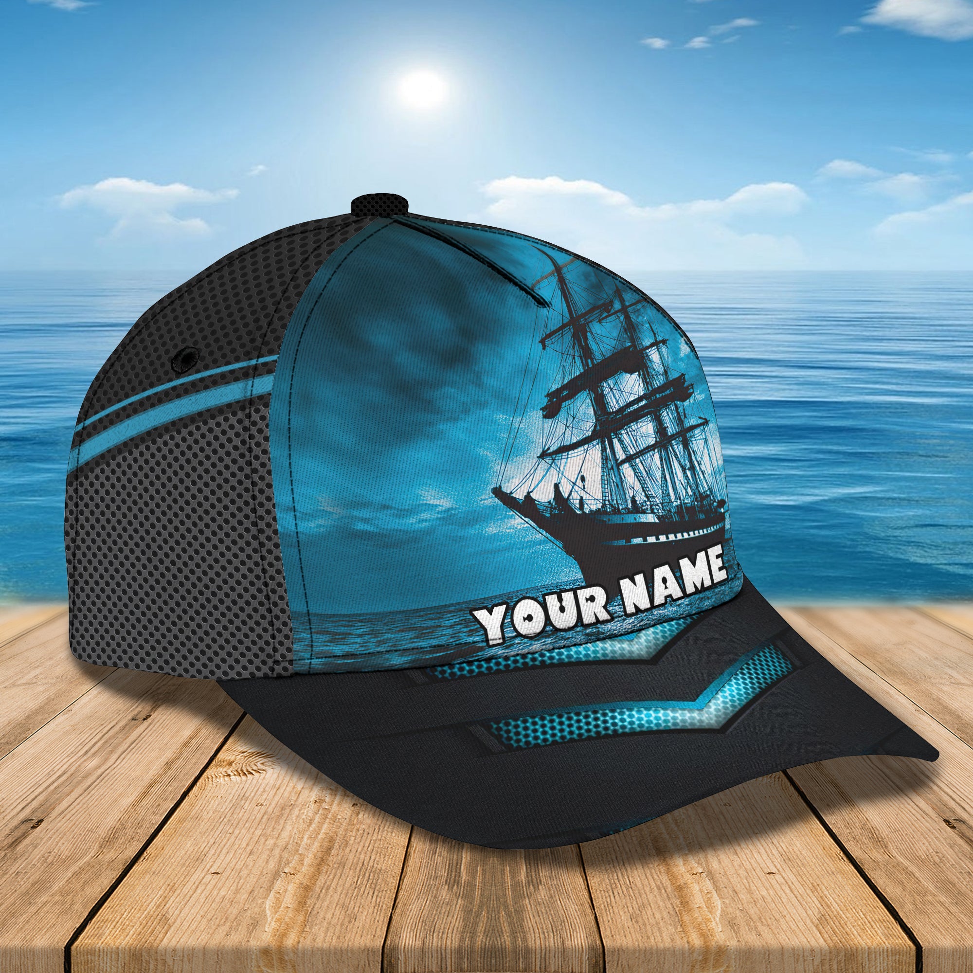 3D Classic Cap Personalized Classic Cap Sailing Trucker Hats Custom Hats Gifts For Men & Women