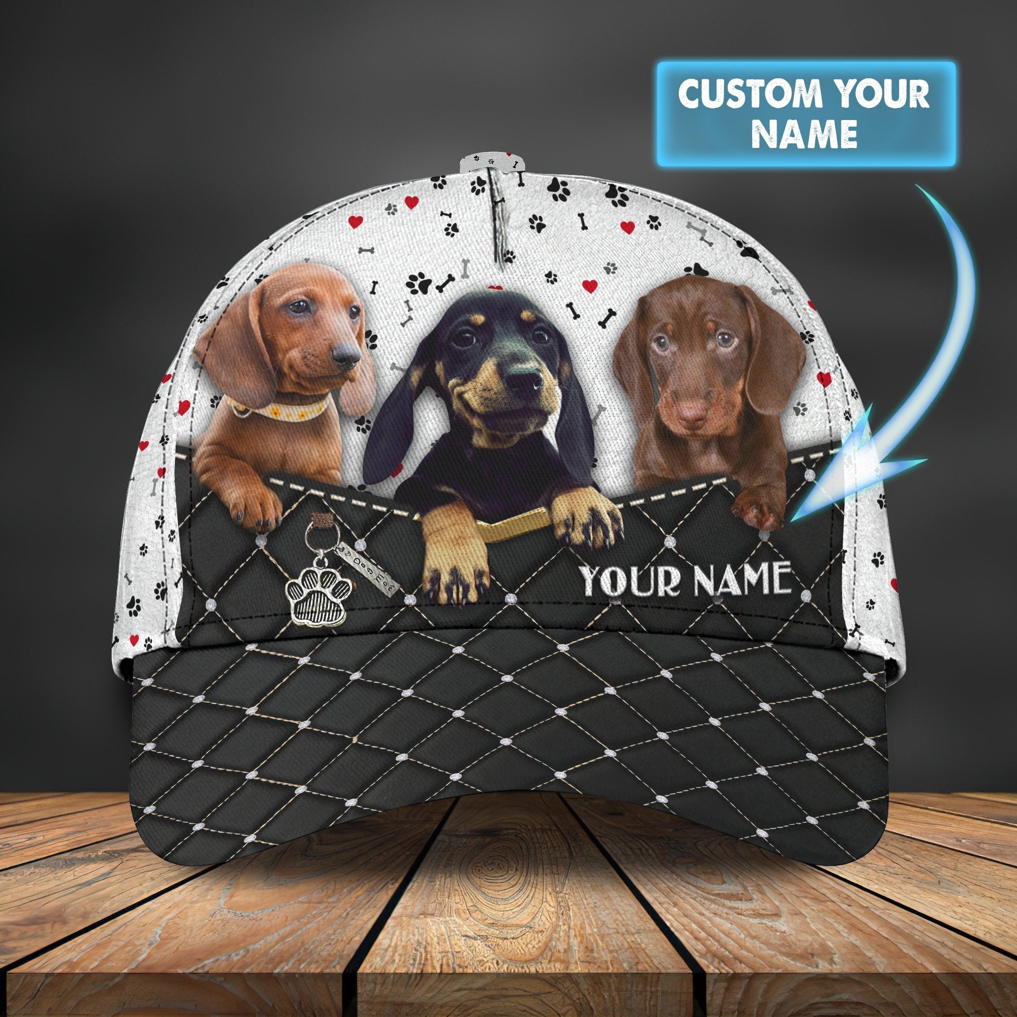 3D Classic Cap Personalized Name Cap 66 Trucker Hats Custom Hats Gifts For Men & Women