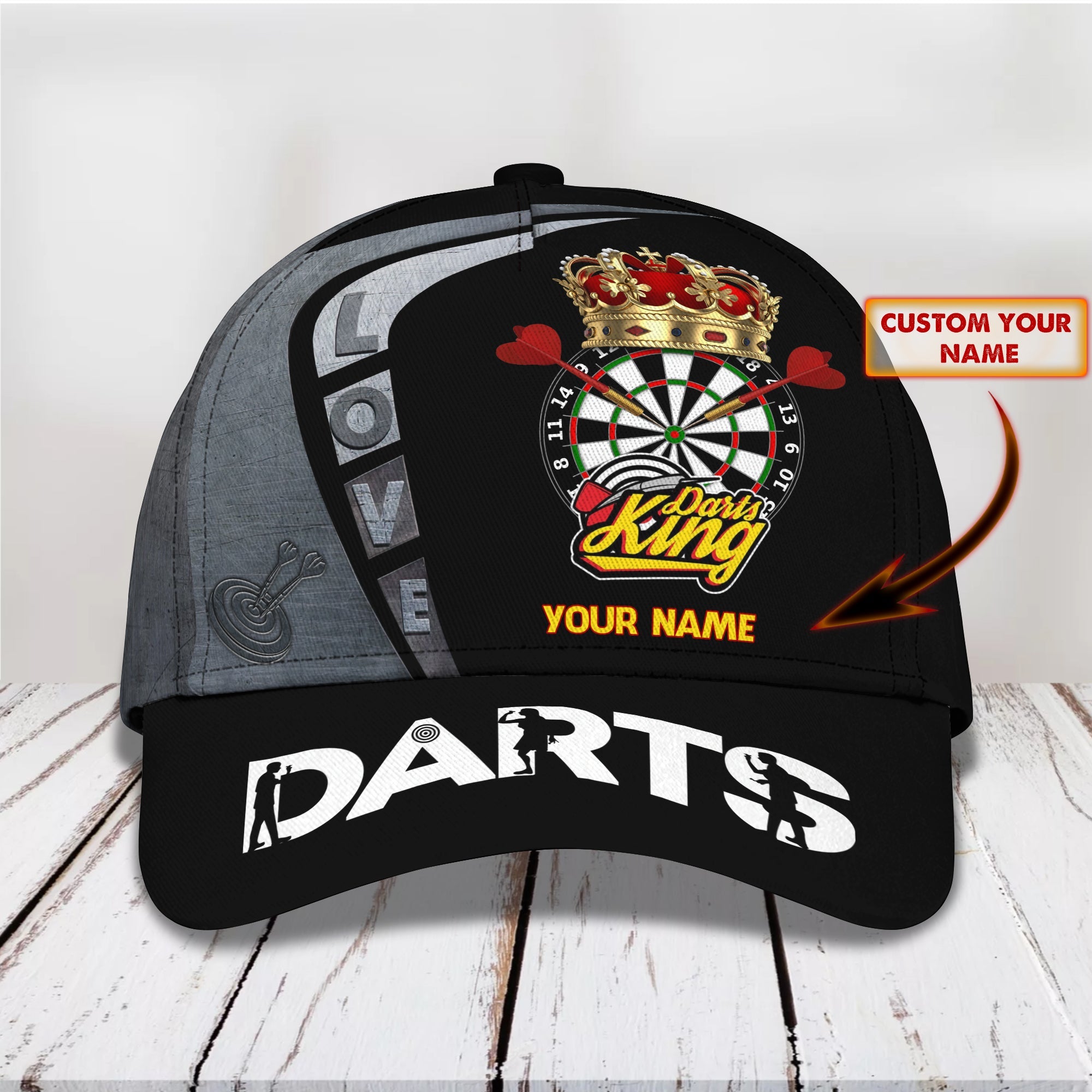 3D Classic Cap Personalized Name Cap Trucker Hats Custom Hats Gifts For Men & Women