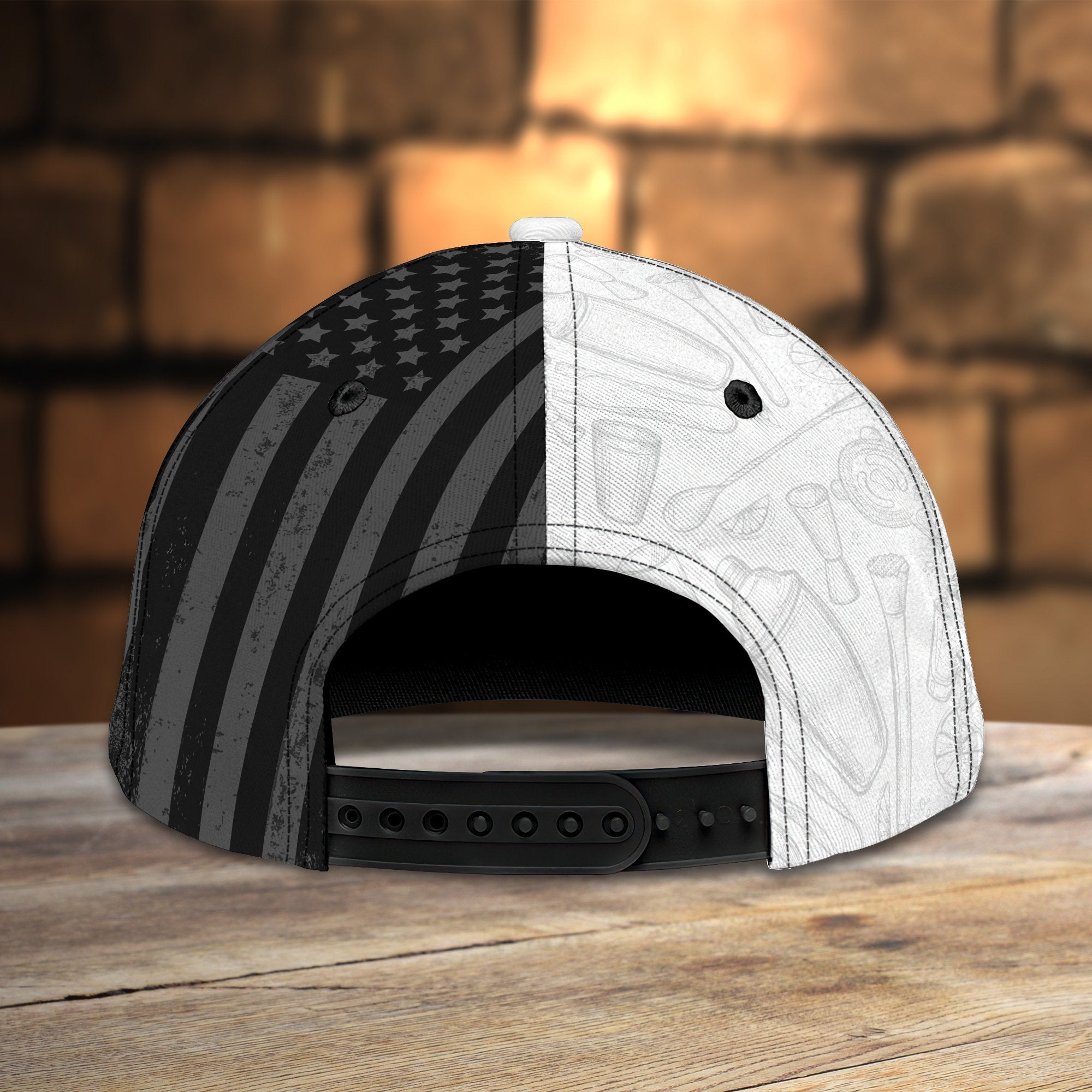 3D Classic Cap Personalized Name Cap Batender001 Trucker Hats Custom Hats Gifts For Men & Women