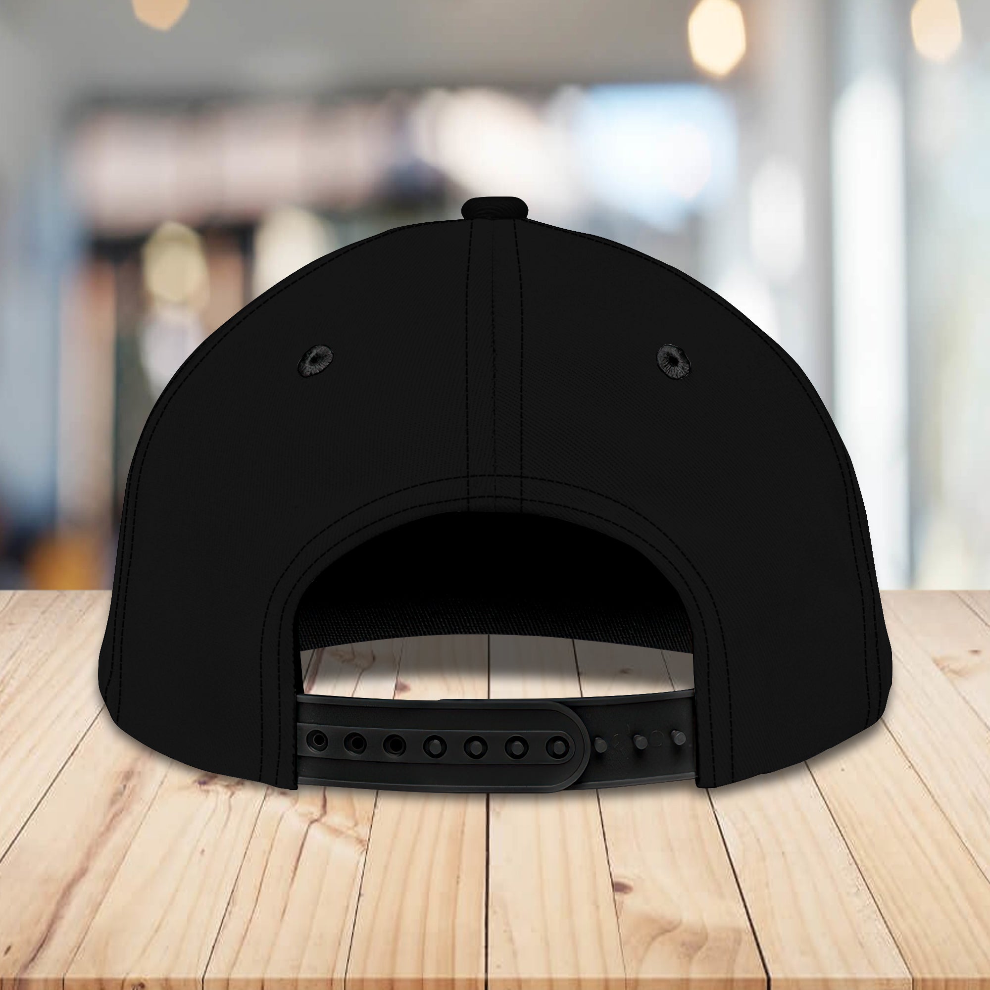 3D Classic Cap Piano Black Ver. Personalized Name Cap Trucker Hats Custom Hats Gifts For Men & Women