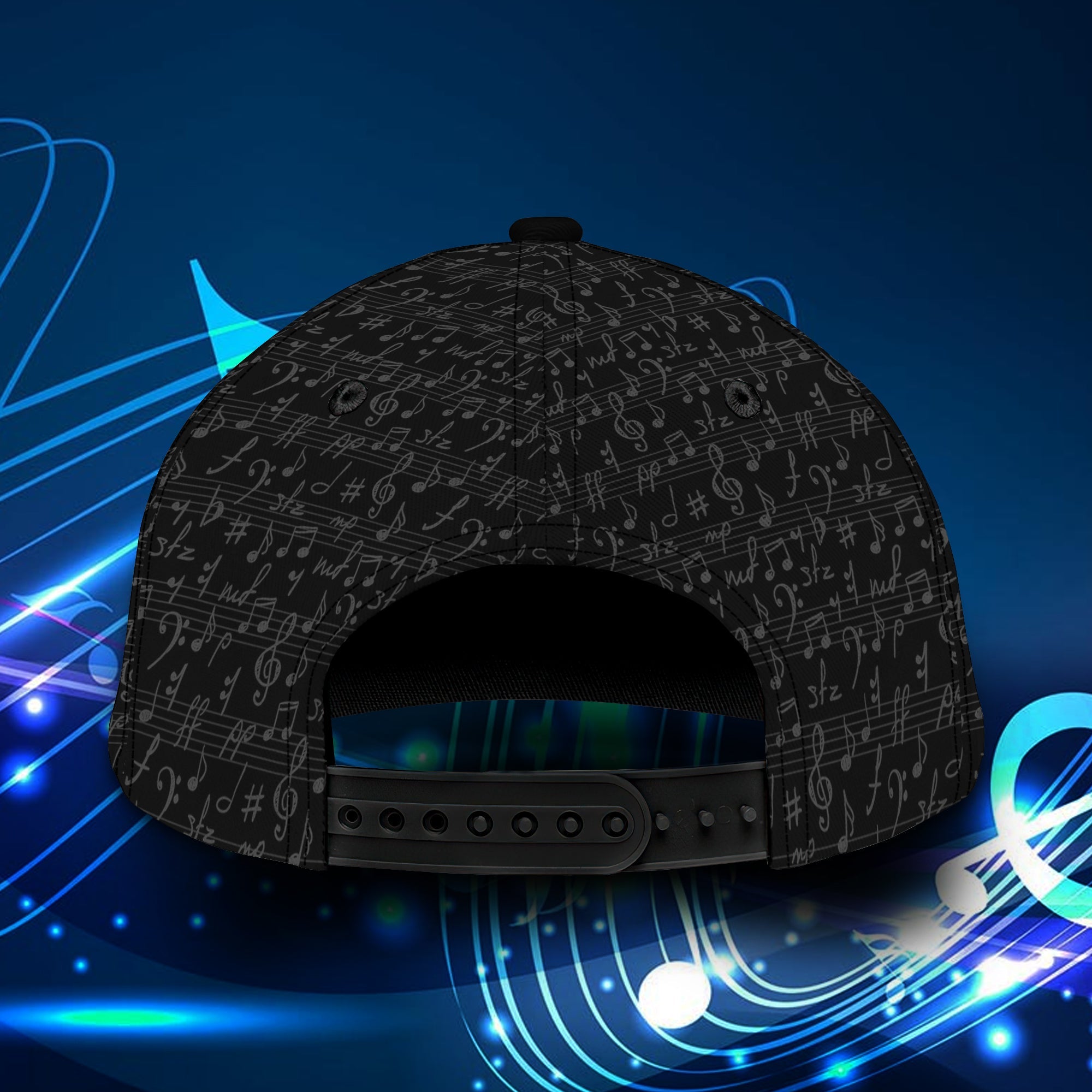 3D Classic Cap Piano Personalized Name Cap 05 Trucker Hats Custom Hats Gifts For Men & Women