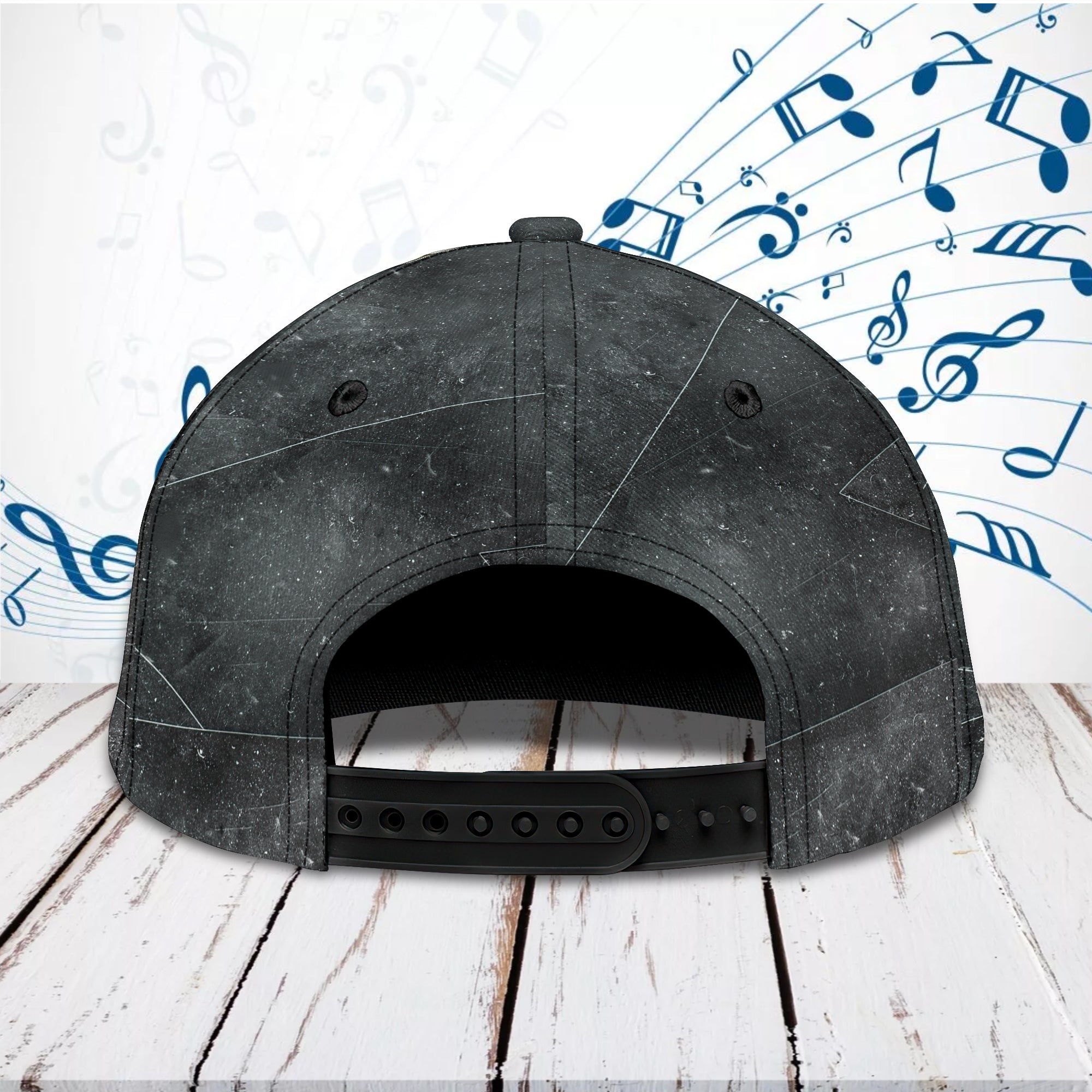 3D Classic Cap Piano Washed Personalized Name Cap 43 Trucker Hats Custom Hats Gifts For Men & Women