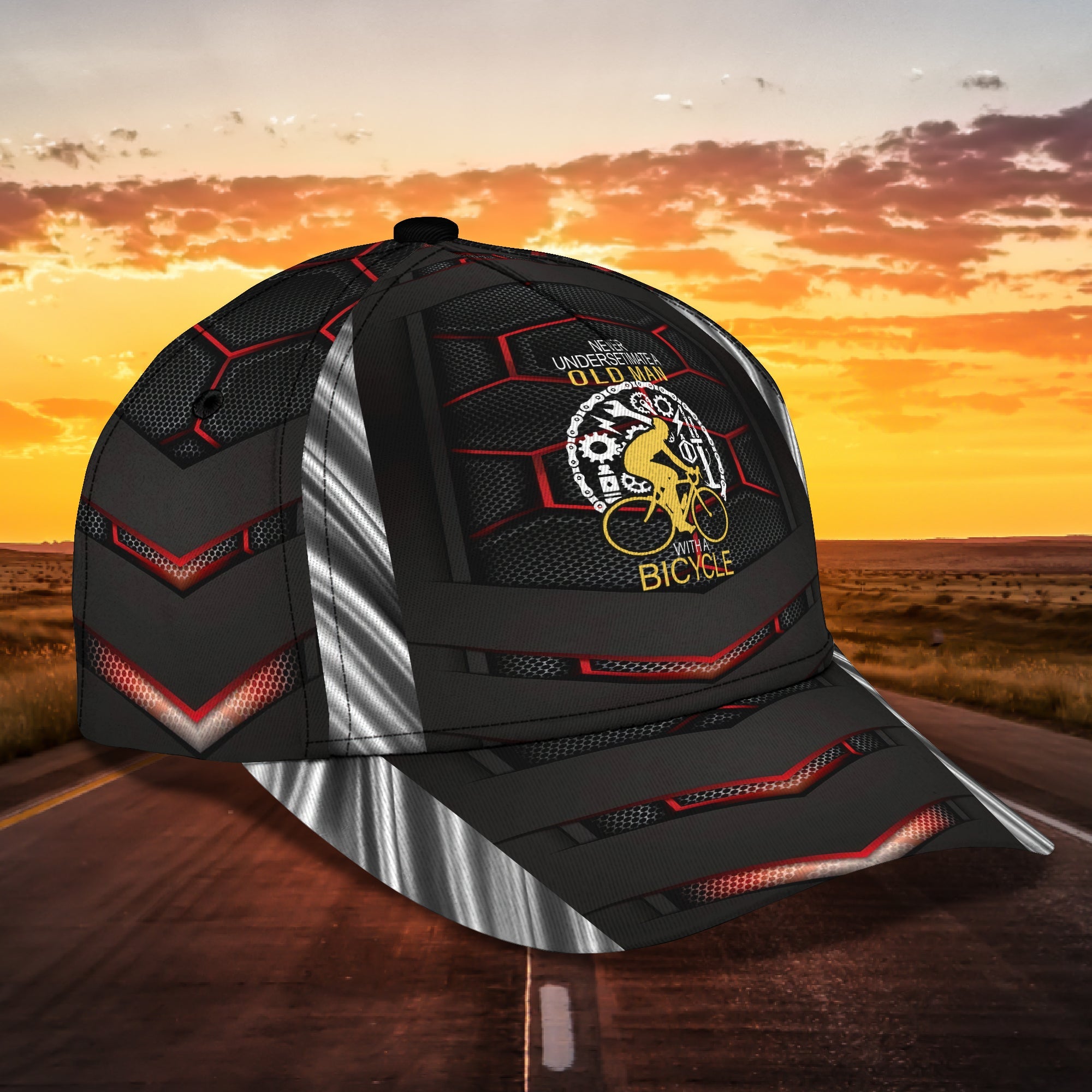 3D Classic Cap Premium Men'S Cycling Classic Cap Trucker Hats Custom Hats Gifts For Men & Women