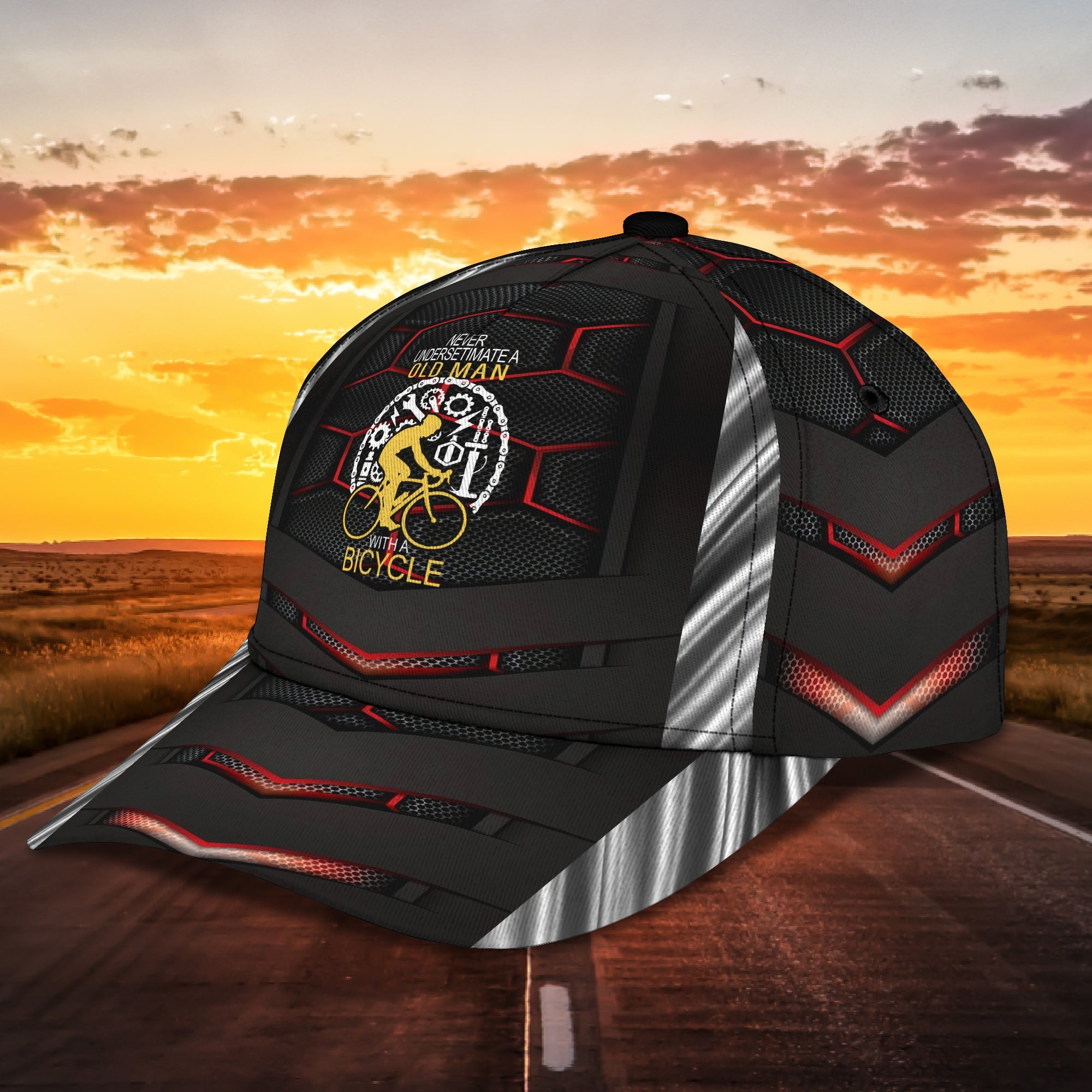 3D Classic Cap Premium Men'S Cycling Classic Cap Trucker Hats Custom Hats Gifts For Men & Women