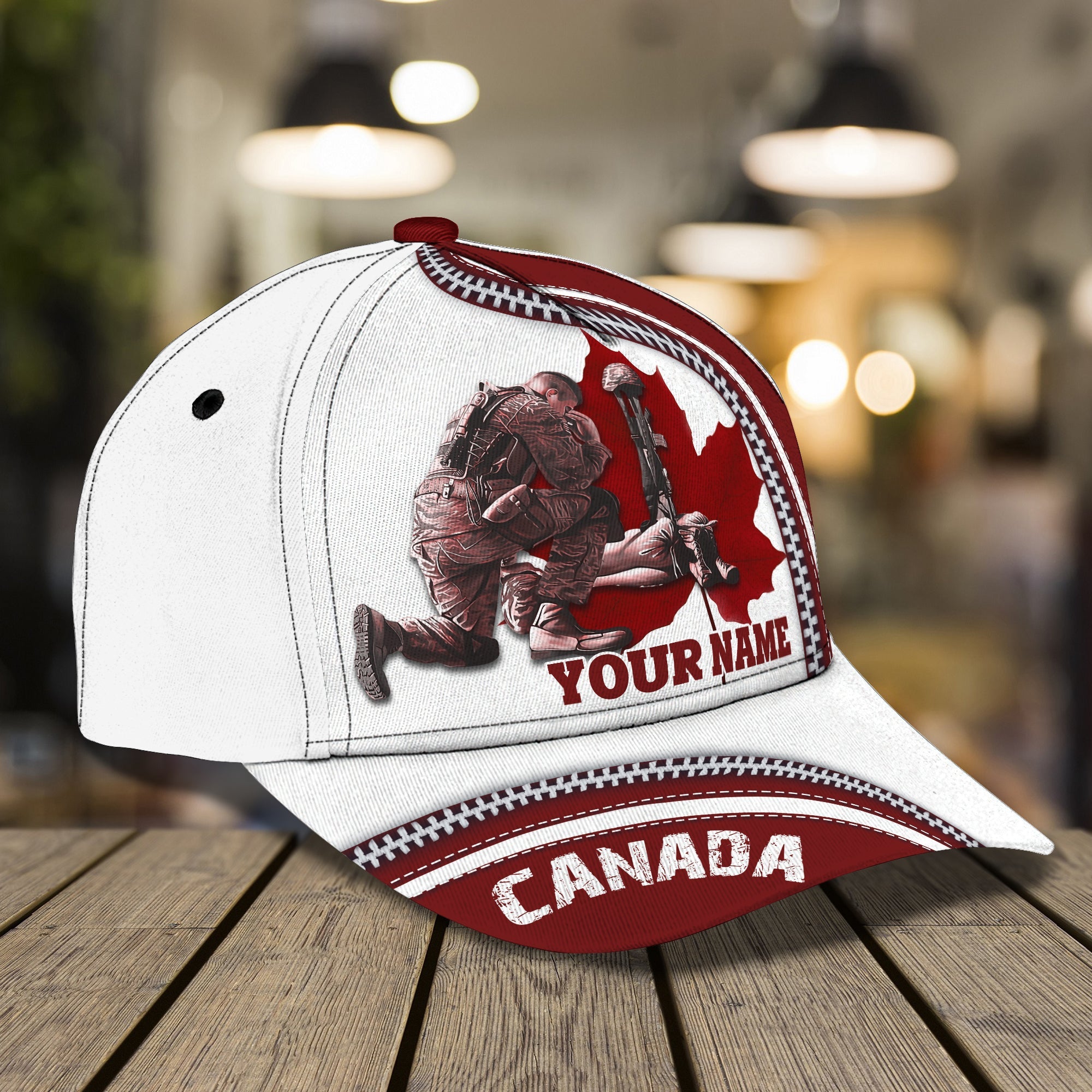 3D Classic Cap Remembrance Personalized Name Cap 1701 Trucker Hats Custom Hats Gifts For Men & Women