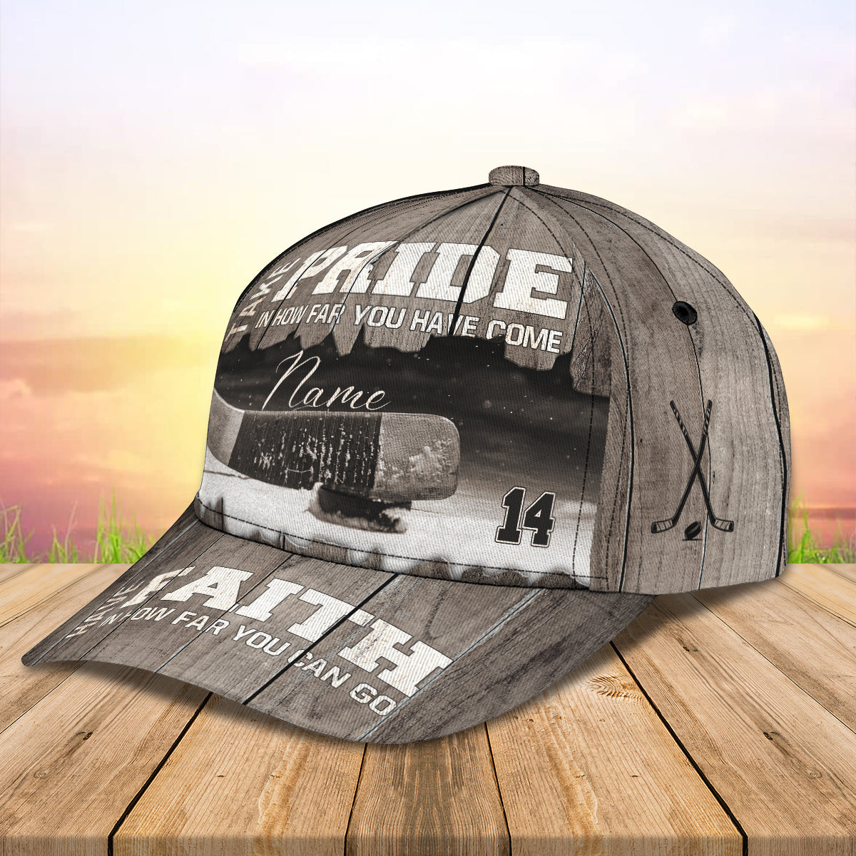 3D Classic Cap Take Pride In How Far You Have Comepersonalized Name Cap Trucker Hats Custom Hats Gifts For Men & Women