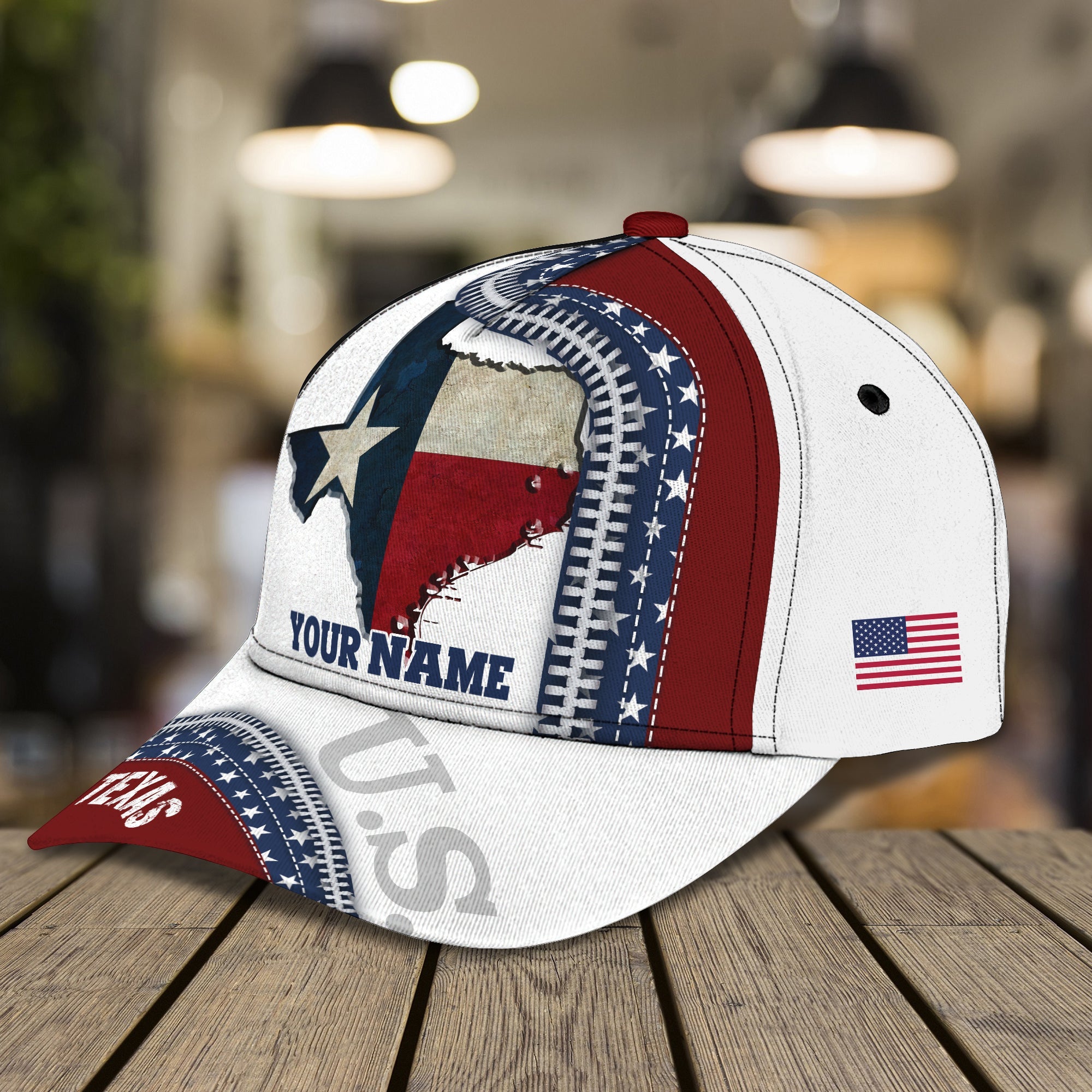 3D Classic Cap Texas Personalized Name Cap Texas 009 Trucker Hats Custom Hats Gifts For Men & Women